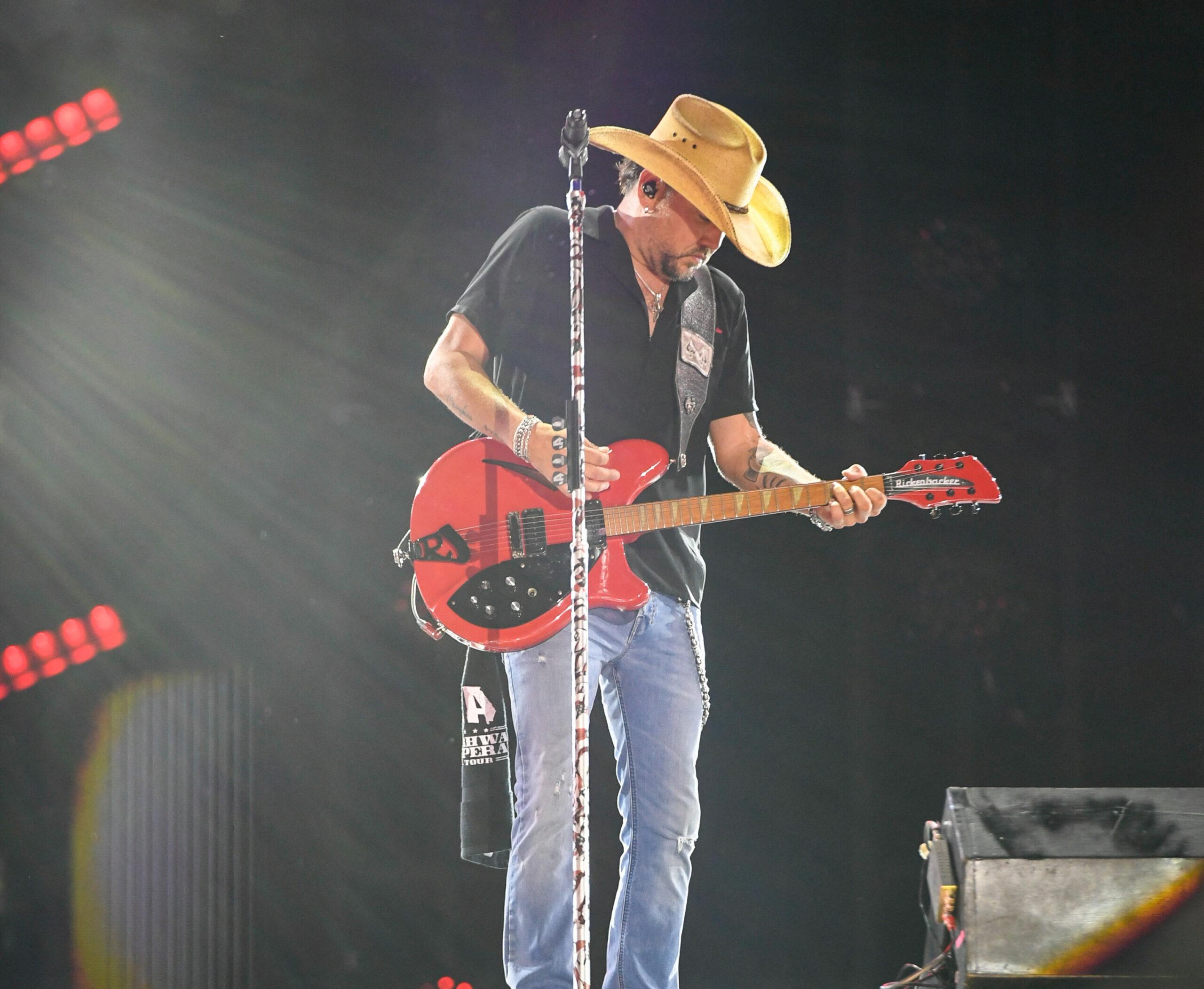 Jason Aldan performs at the 2025 CMA Festival