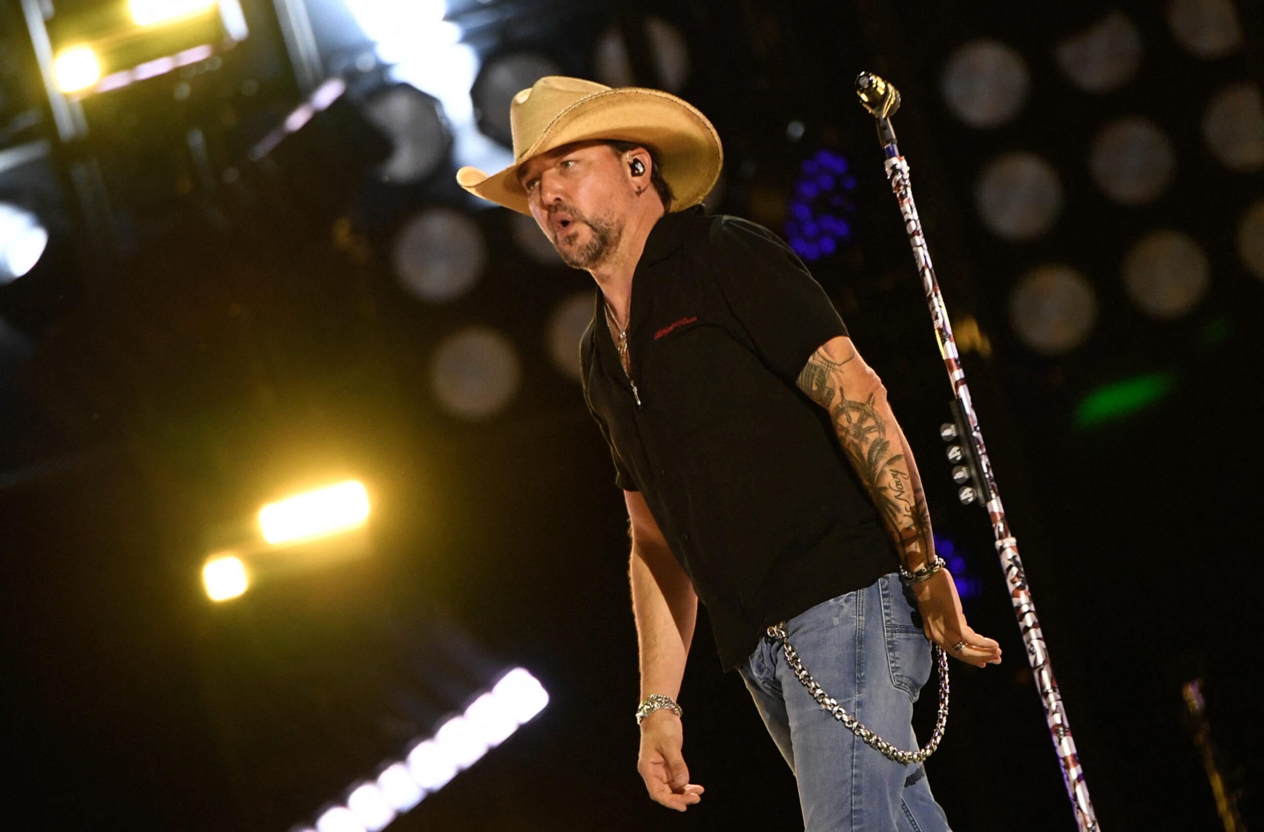 Jason Aldan performs at the 2025 CMA Festival