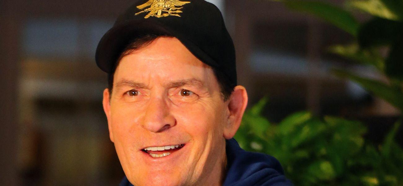 A photograph of Charlie Sheen