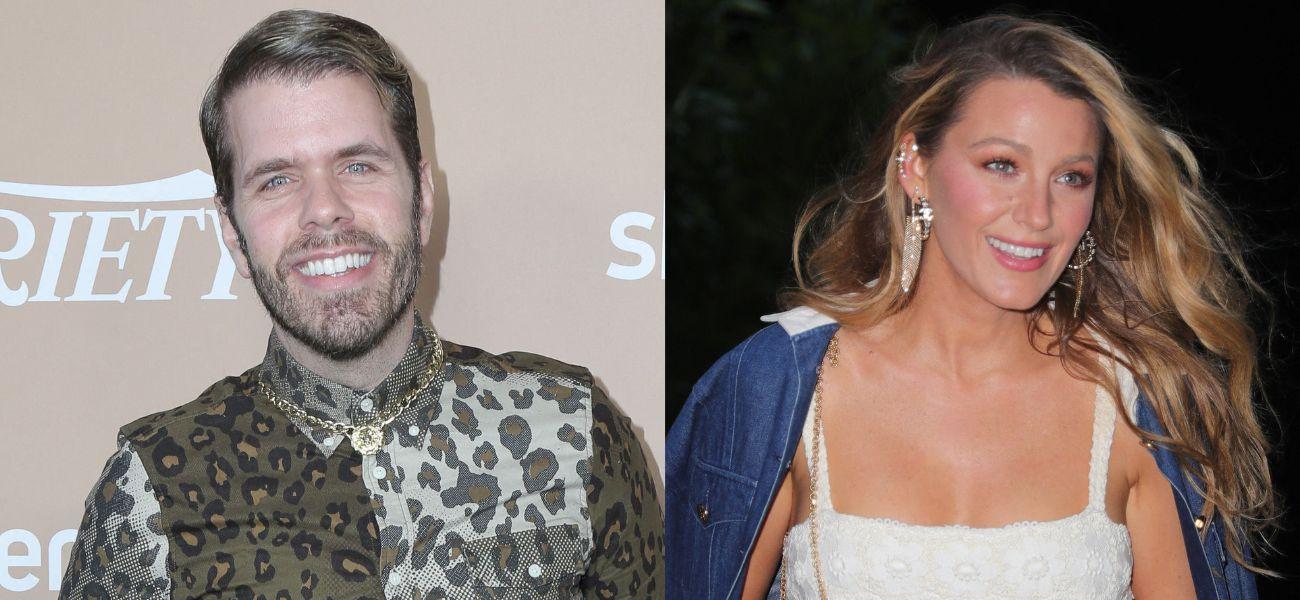Perez Hilton (left) Blake Lively (right)