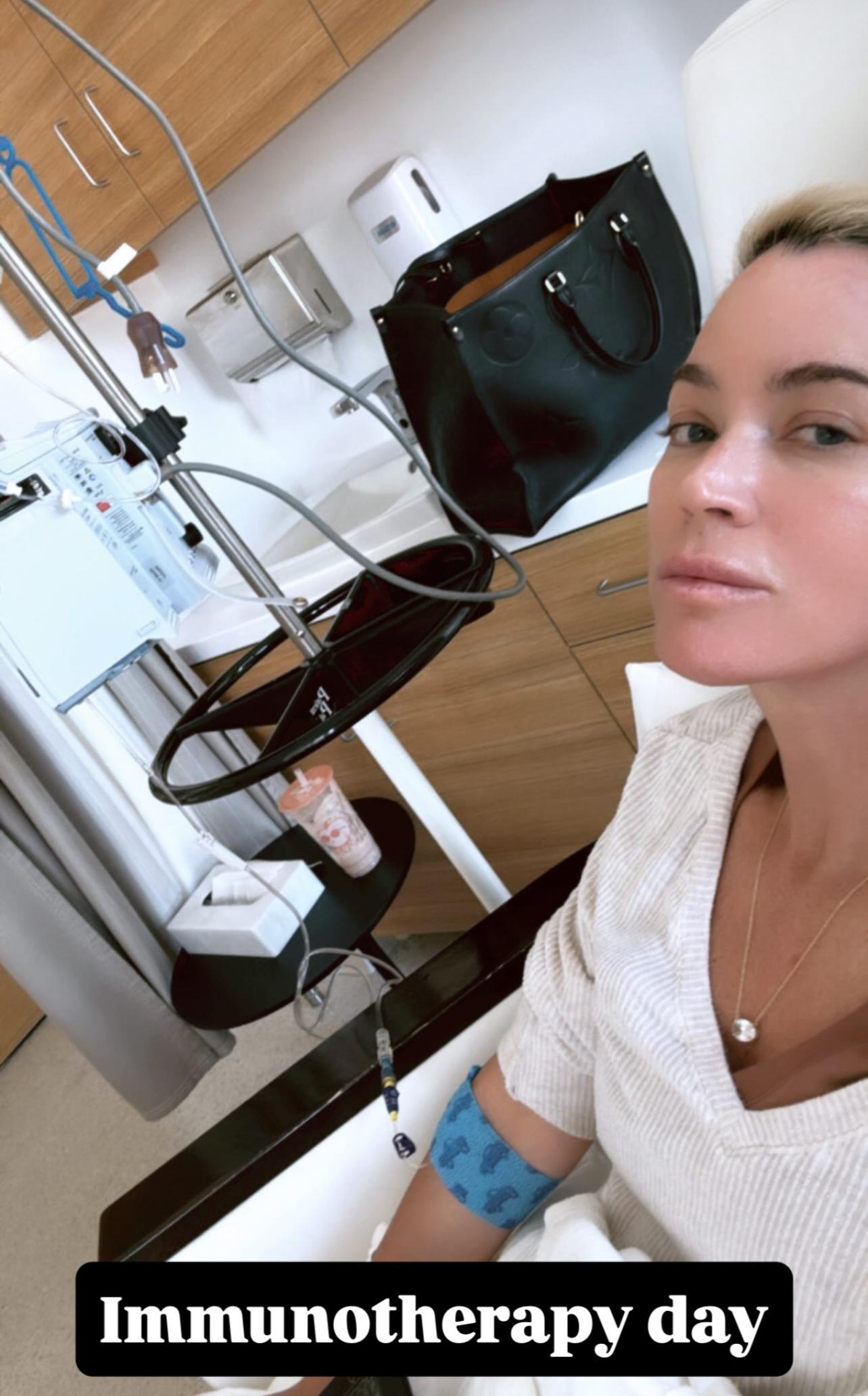Teddi Mellencamp shared a treatment update