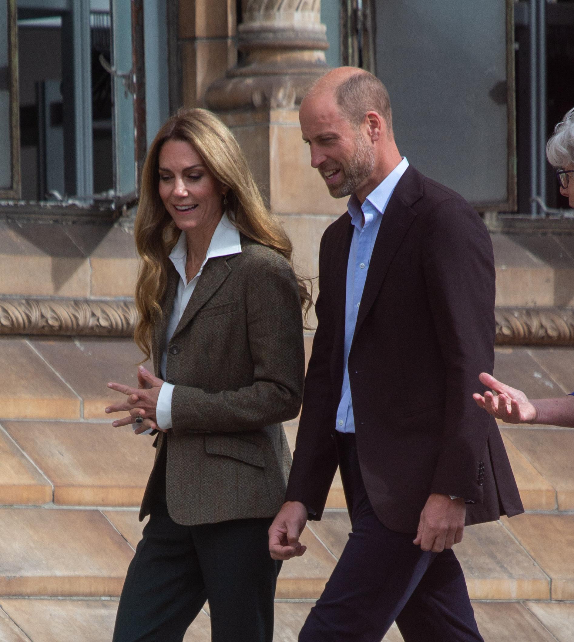 William and Kate visit the Museum of Natural History