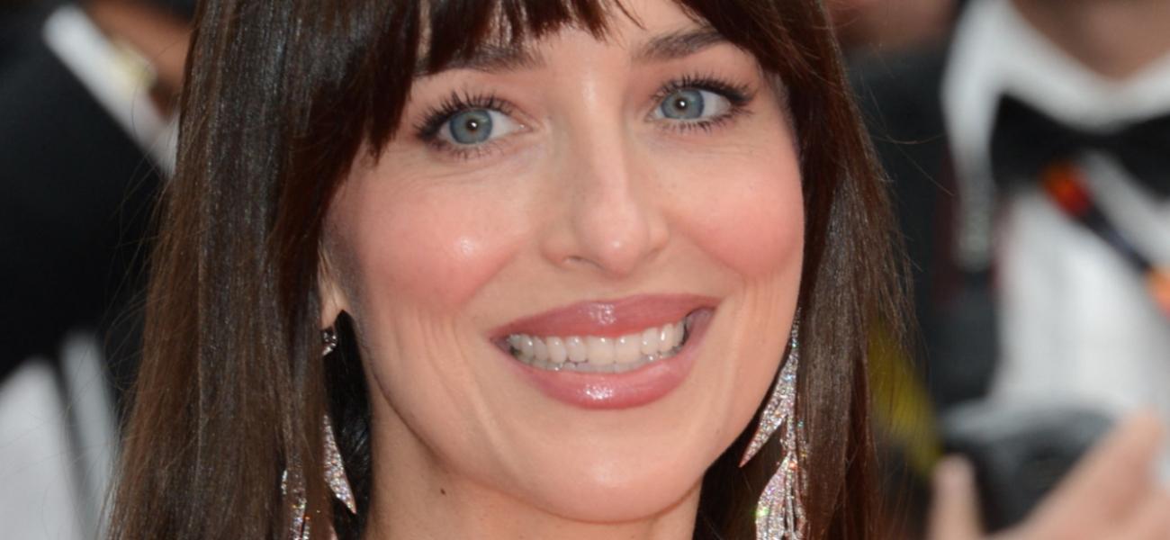 Dakota Johnson close up