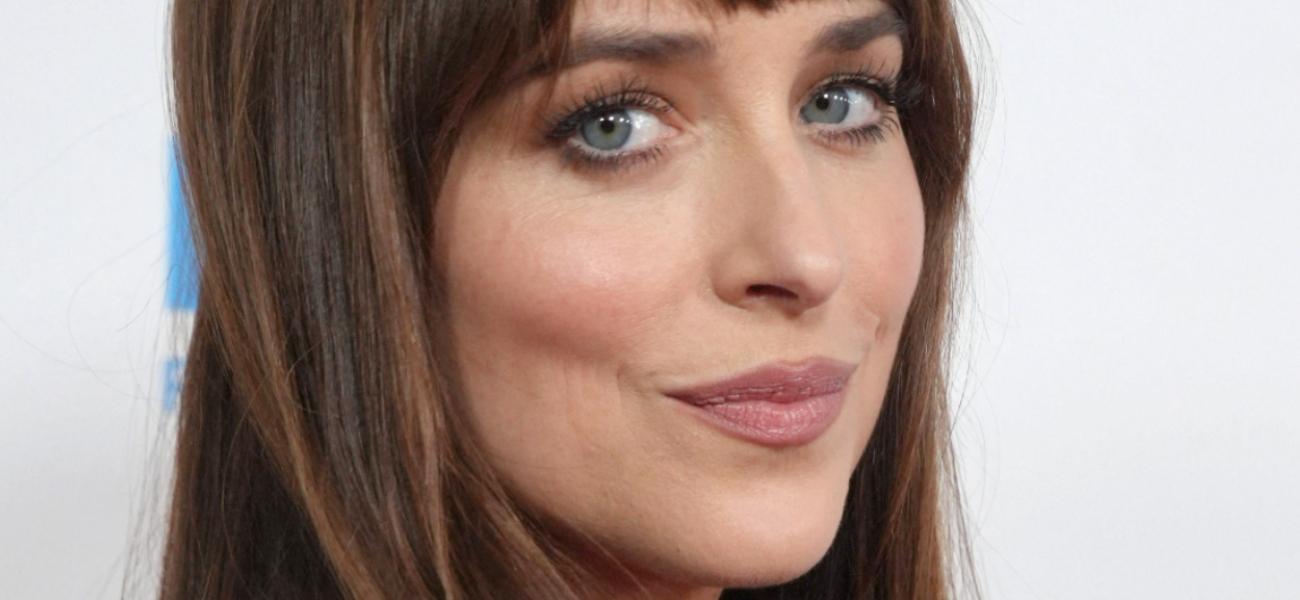 Dakota Johnson close up