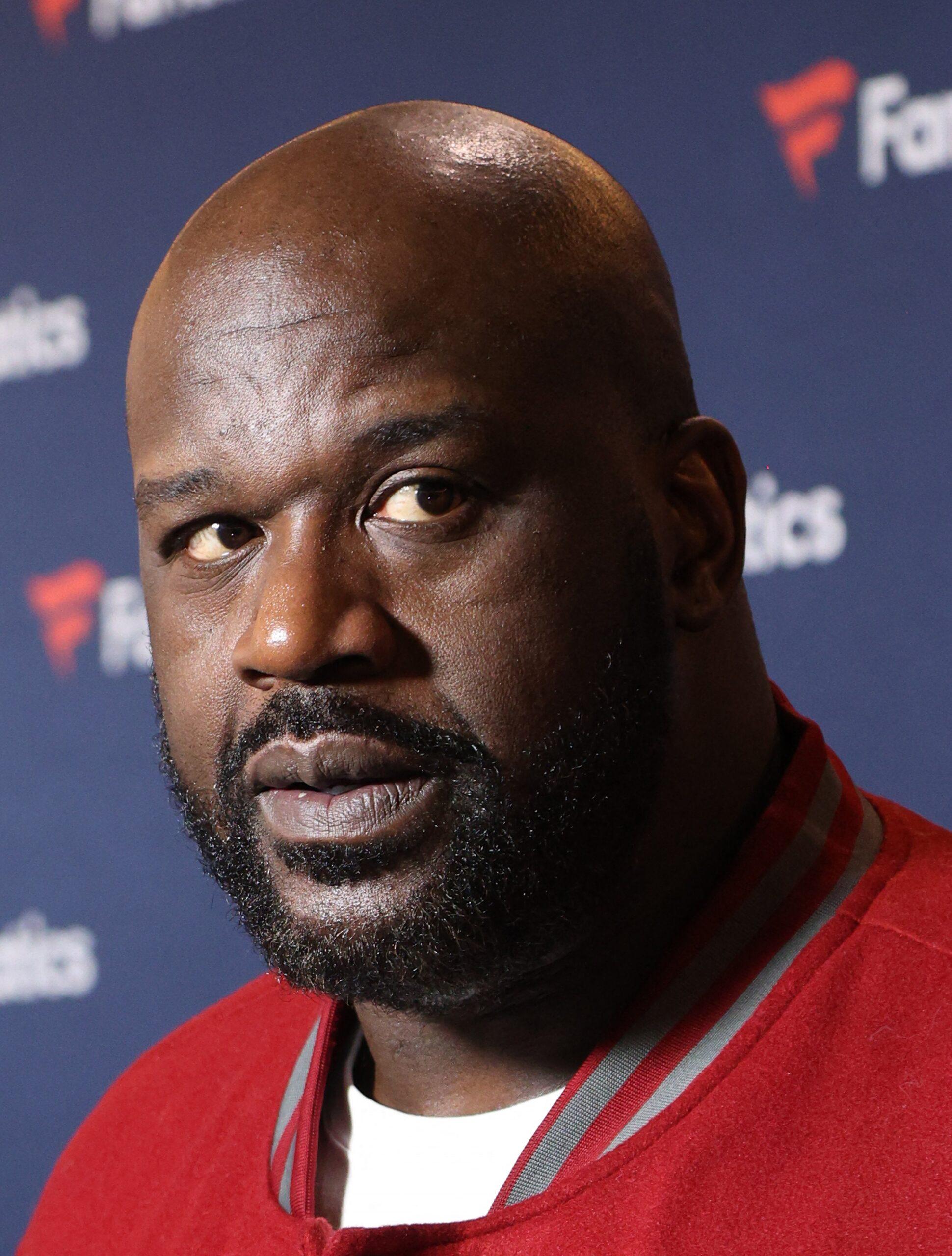 Shaquille O’Neal at Michael Rubins Fanatics Super Bowl Party