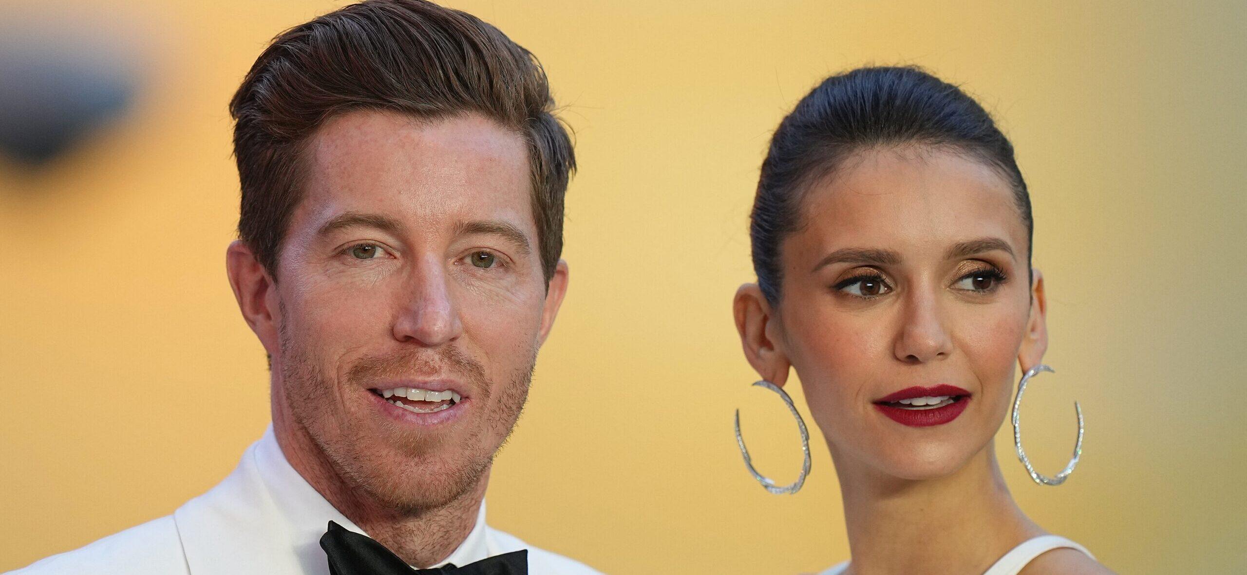 Nina Dobrev and Shaun White at the Royal Film Performance of Top Gun: Maverick