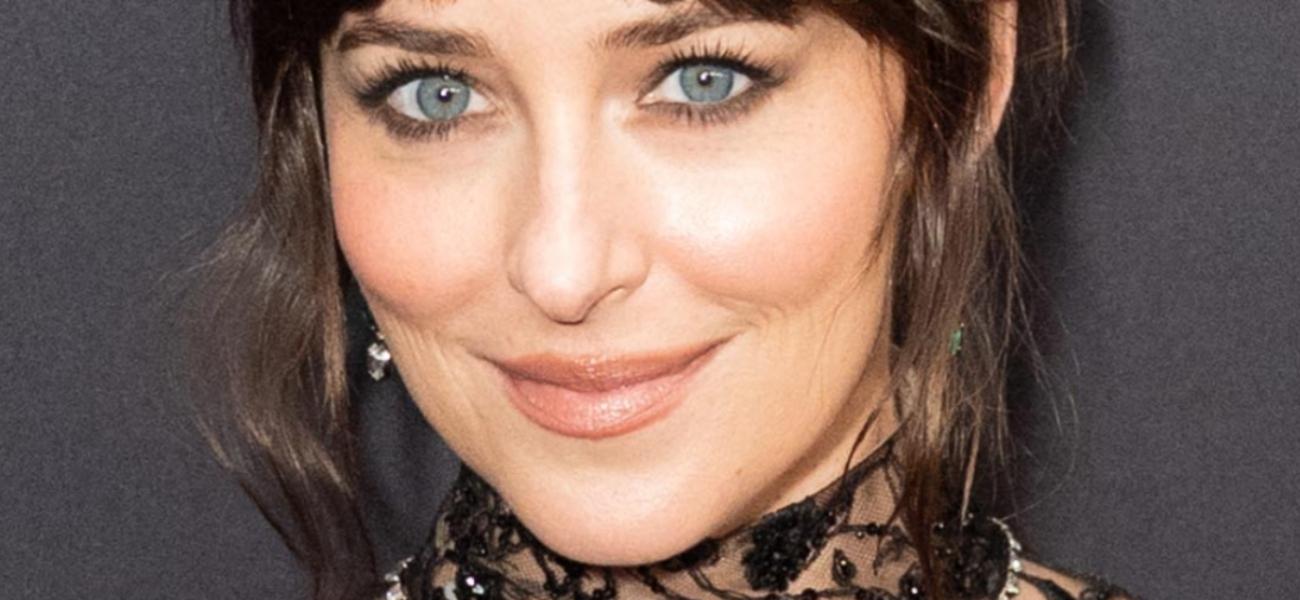 Dakota Johnson close up