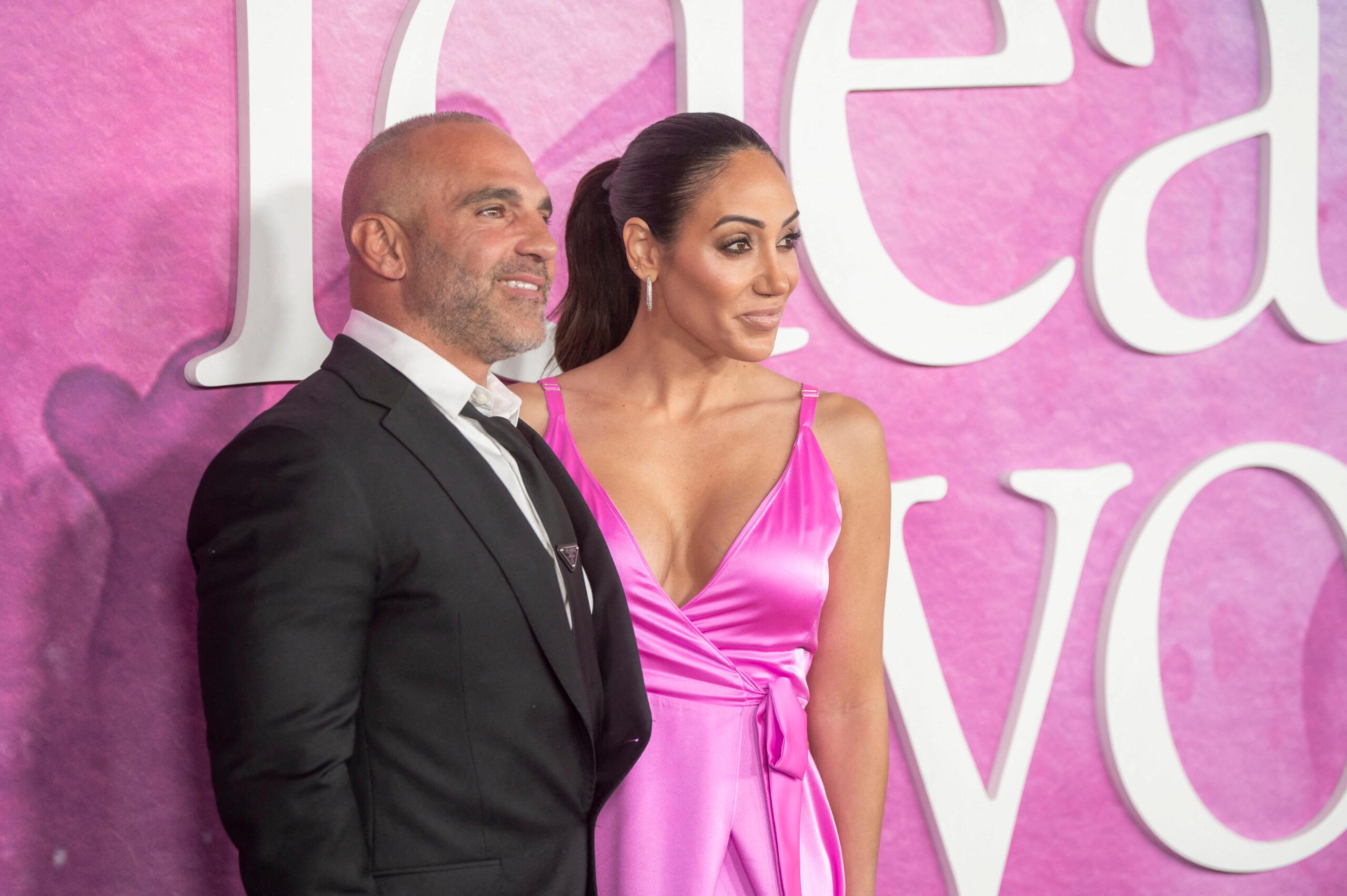 Joe Gorga and Melissa Gorga at Prime Video's "The Idea Of You" New York Premiere