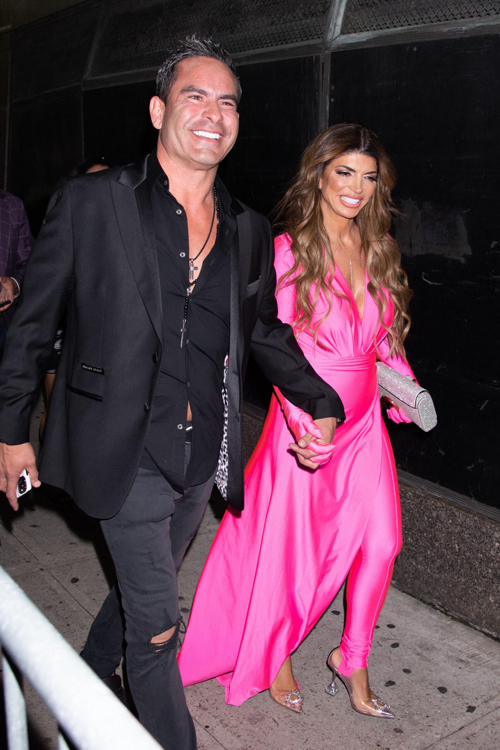 Luis Ruelas and Teresa Giudice at Andy Cohen's Legends Ball 2022