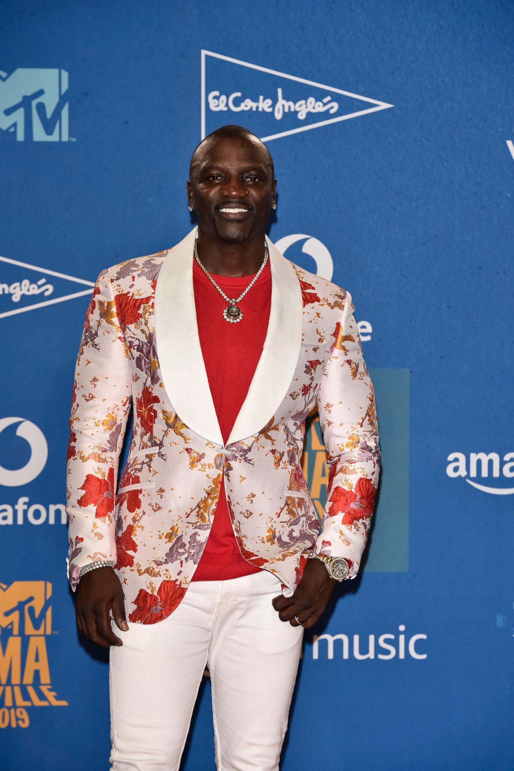 Akon at 2019 MTV EMAs