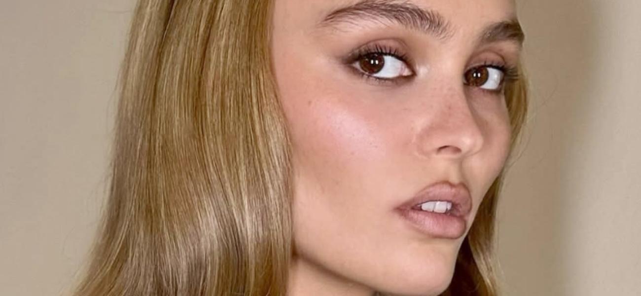Lily-Rose Depp close up