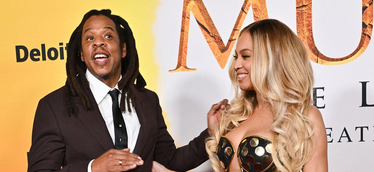 Jay-Z and Beyoncé on the red carpet