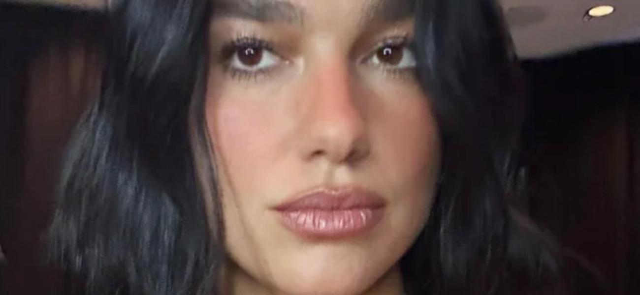 Dua Lipa close up