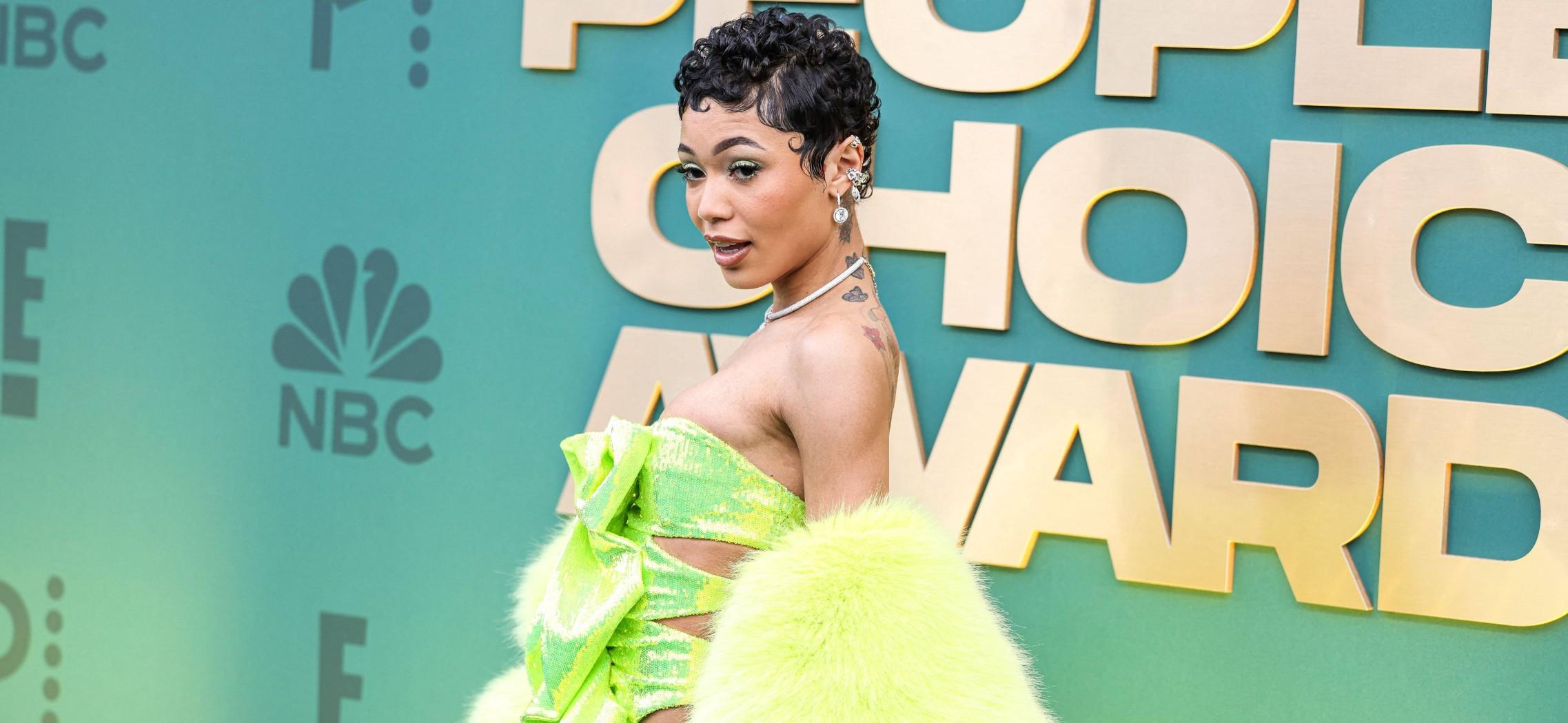 Coi Leray on red carpet