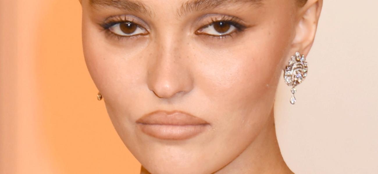 Lily-Rose Depp close up