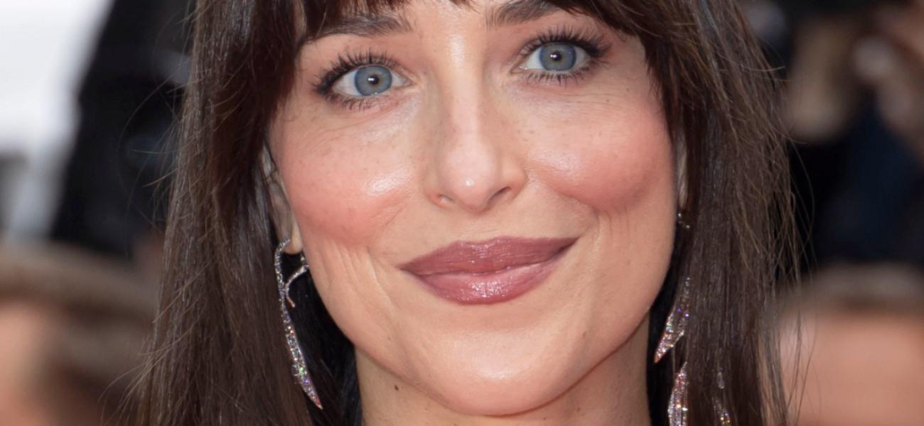 Dakota Johnson close up