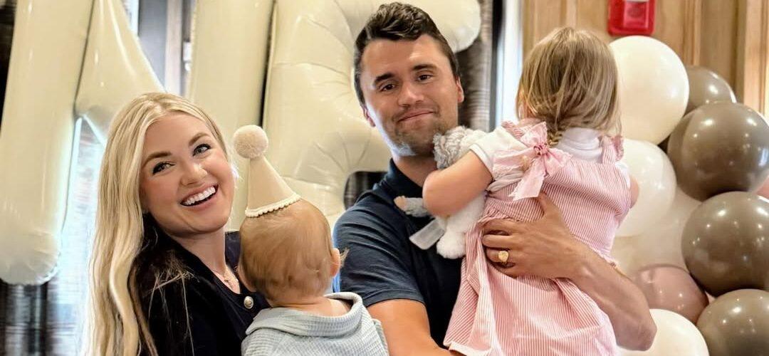 Charlie Kirk and his family