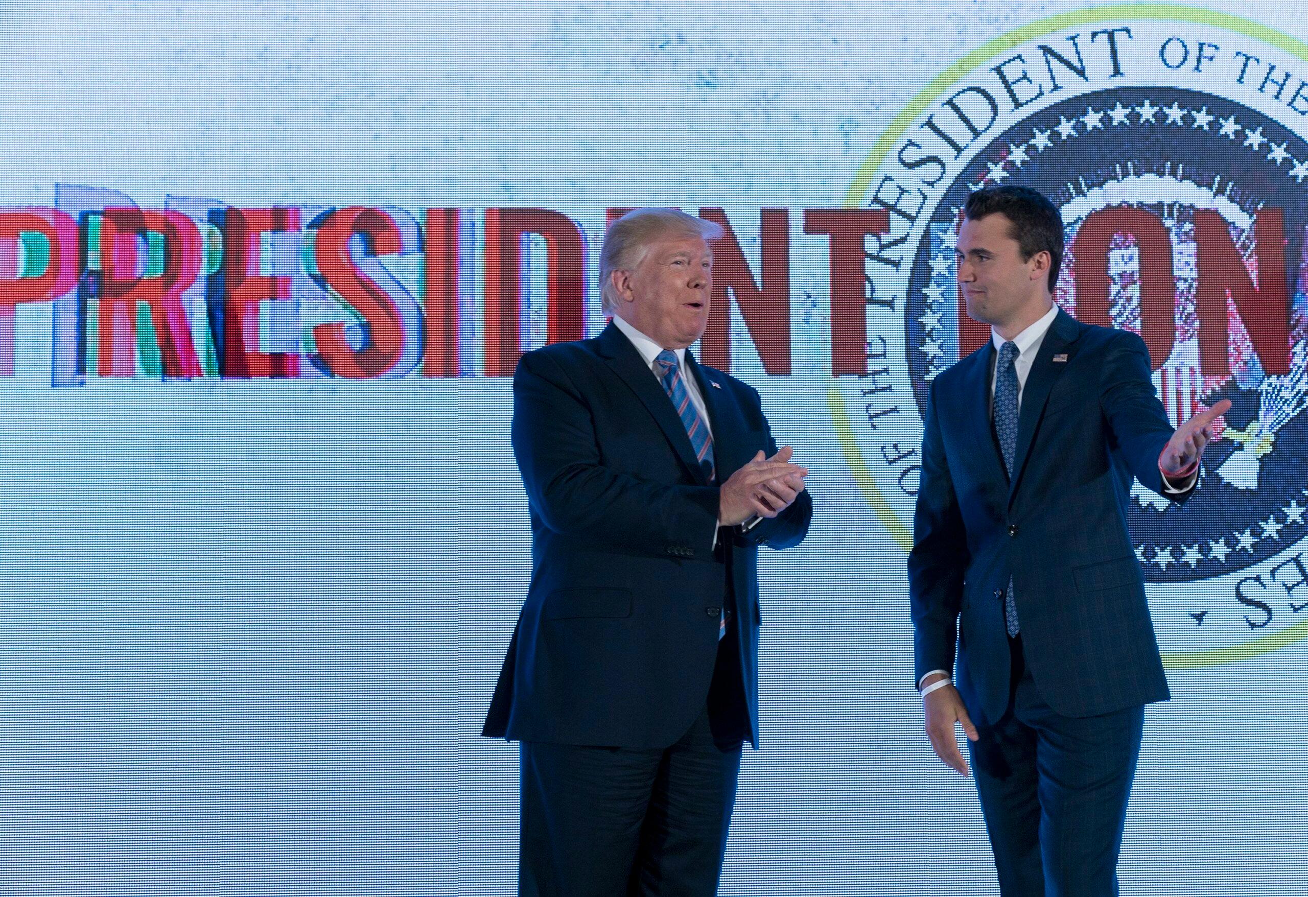 Trump faz comentários no Turning Point USA 2019 Teen Student Action Summit