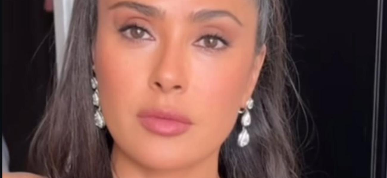 Salma Hayek close up