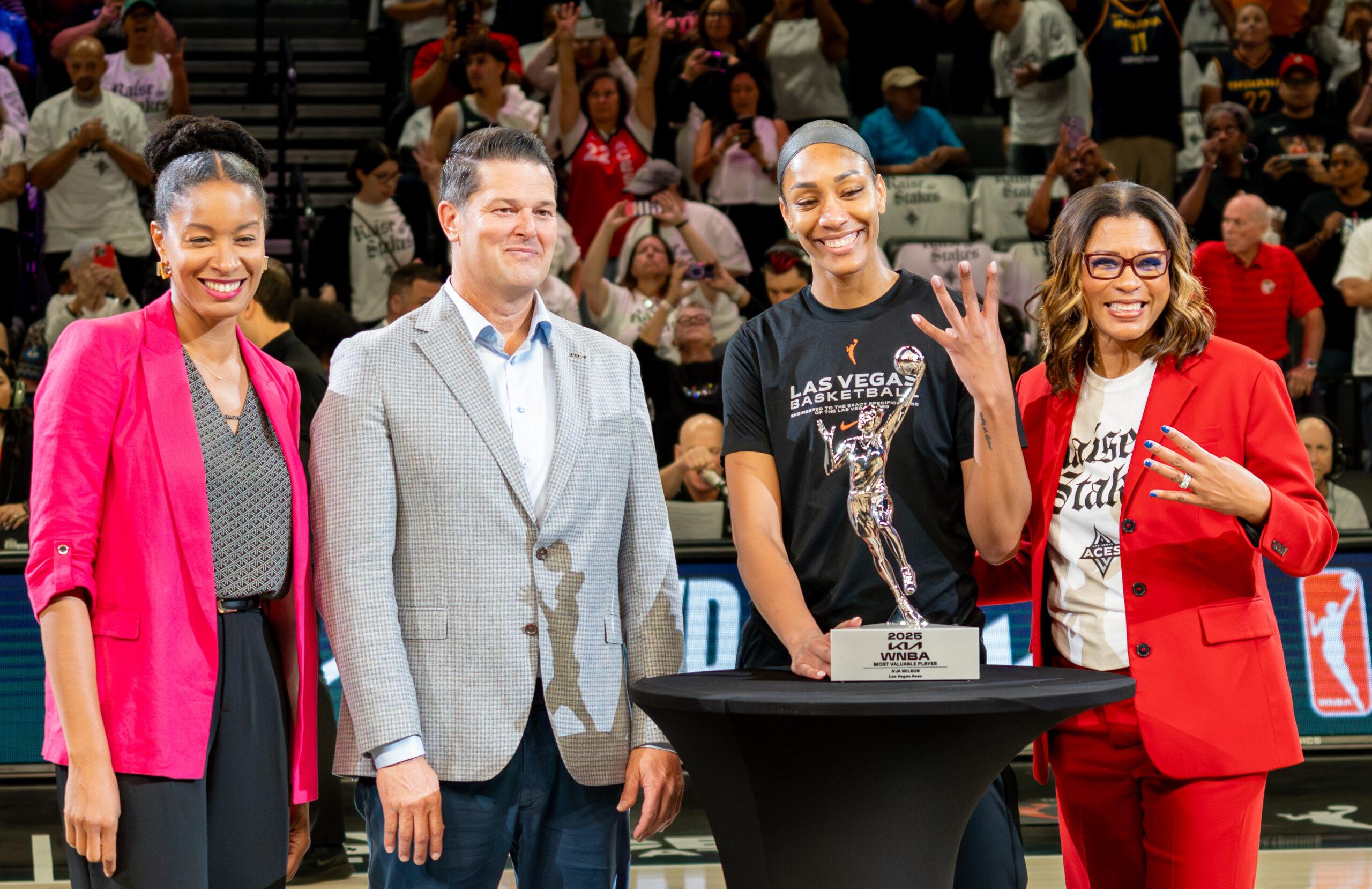 Las Vegas Aces A'ja Wilson