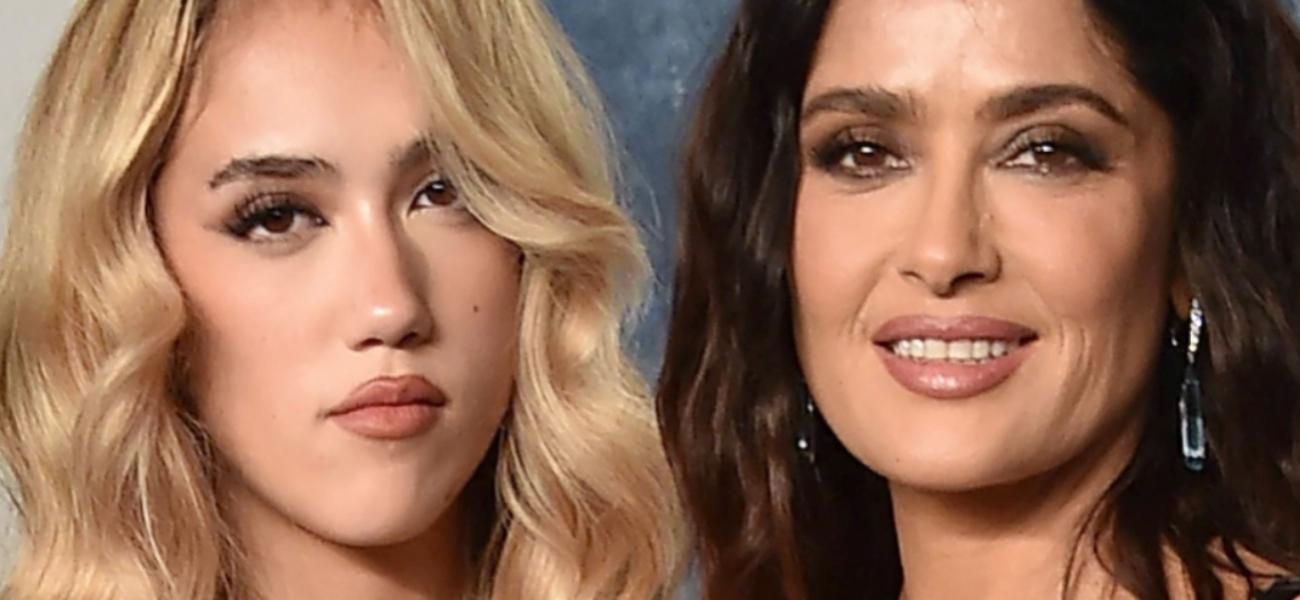 Salma Hayek with daughter Valentina