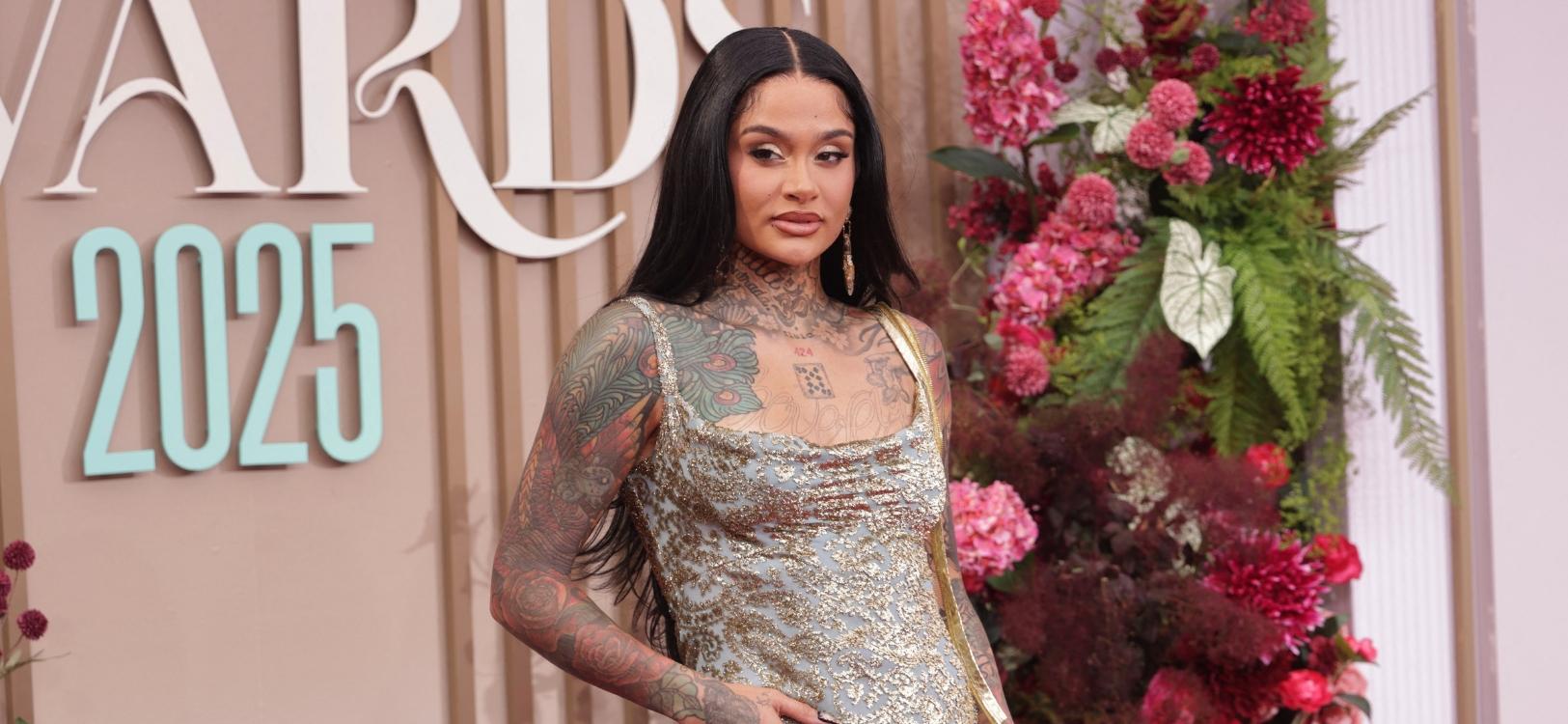 Kehlani on red carpet