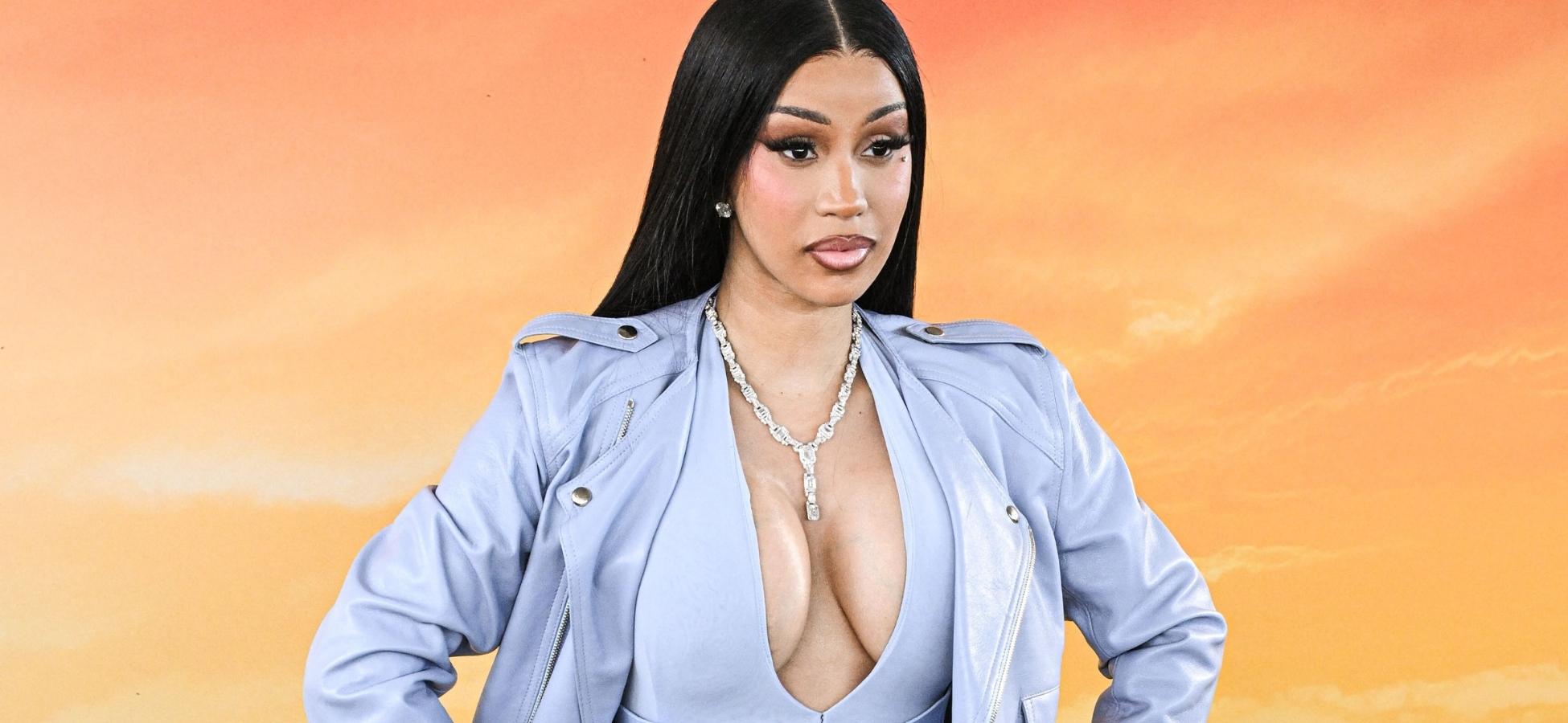 Cardi B upclose