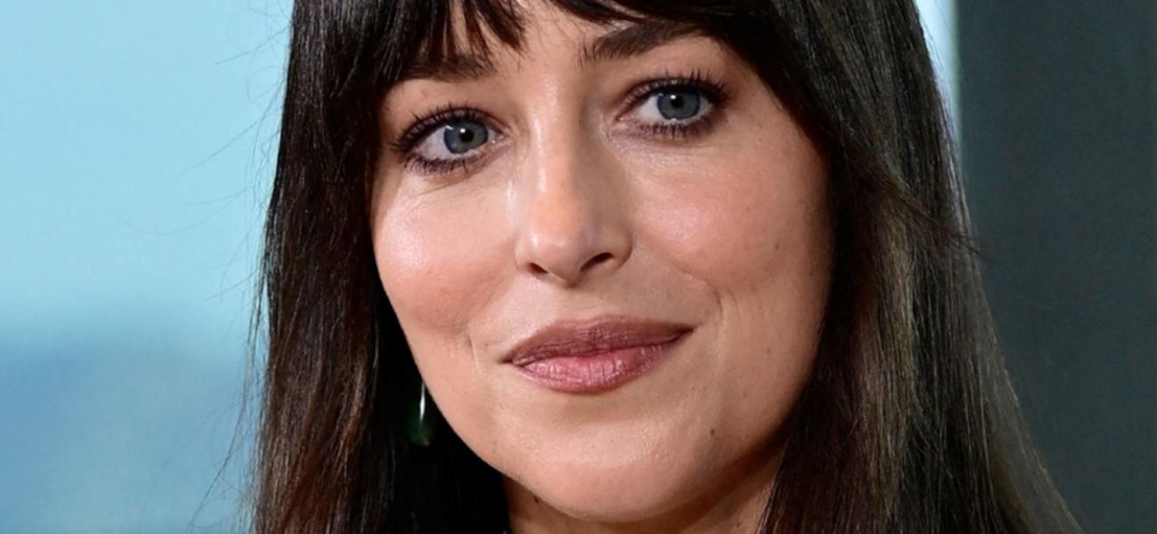 Dakota Johnson close up