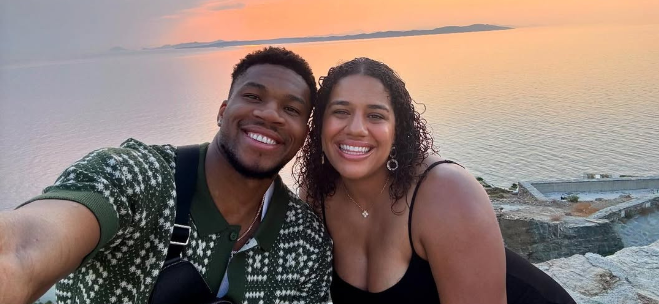 Giannis and Mariah Antetokounmpo