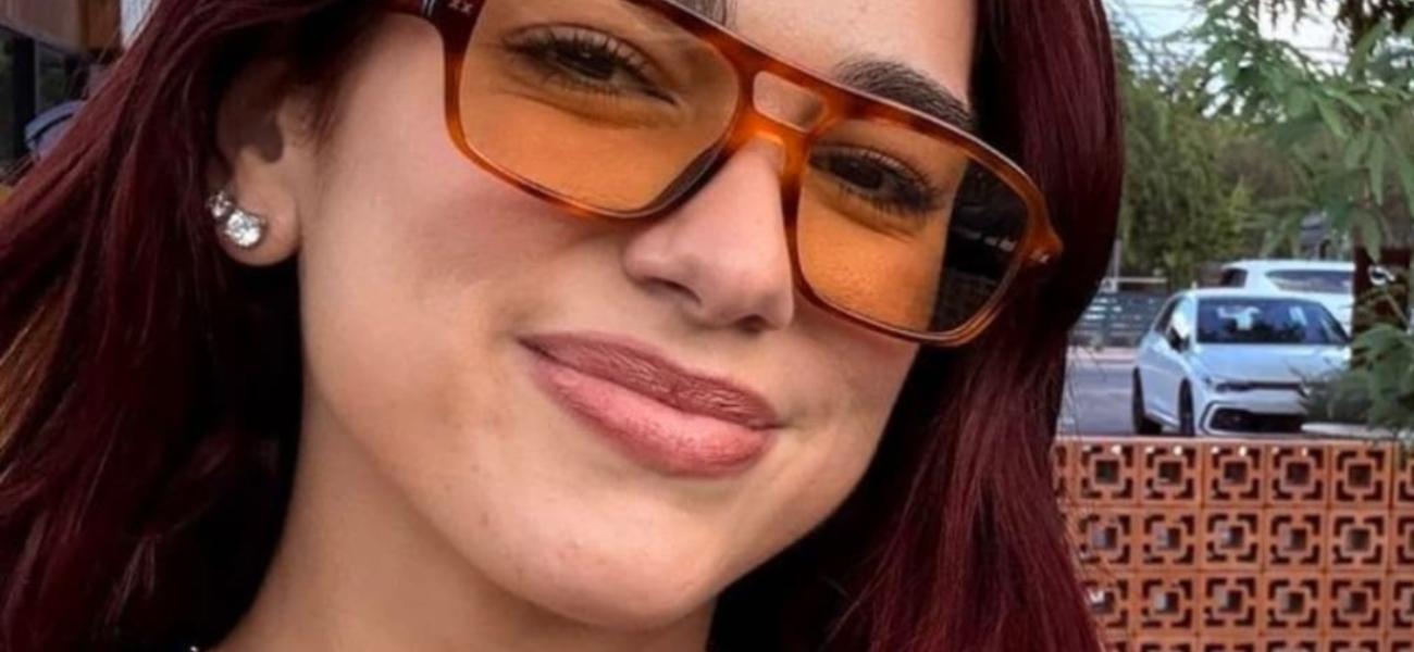 Dua Lipa close up