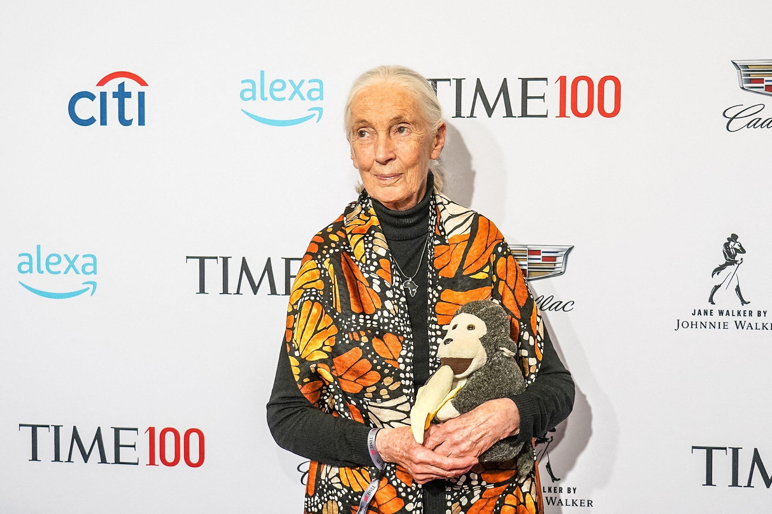 Jane Goodall at TIME 100 Gala 2019 at Jazz at Lincoln Center.