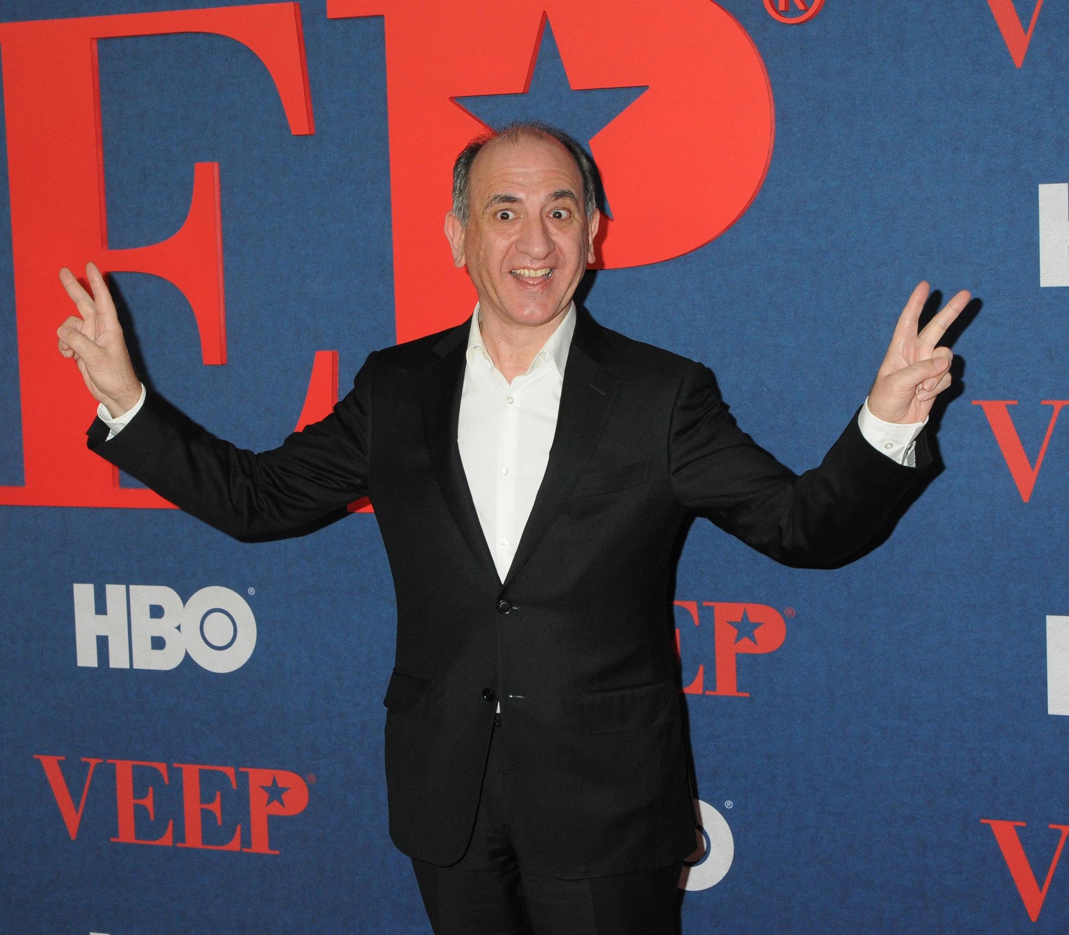 Armando Iannucci at New York Red Carpet Premiere of HBO''s "VEEP" in NYC