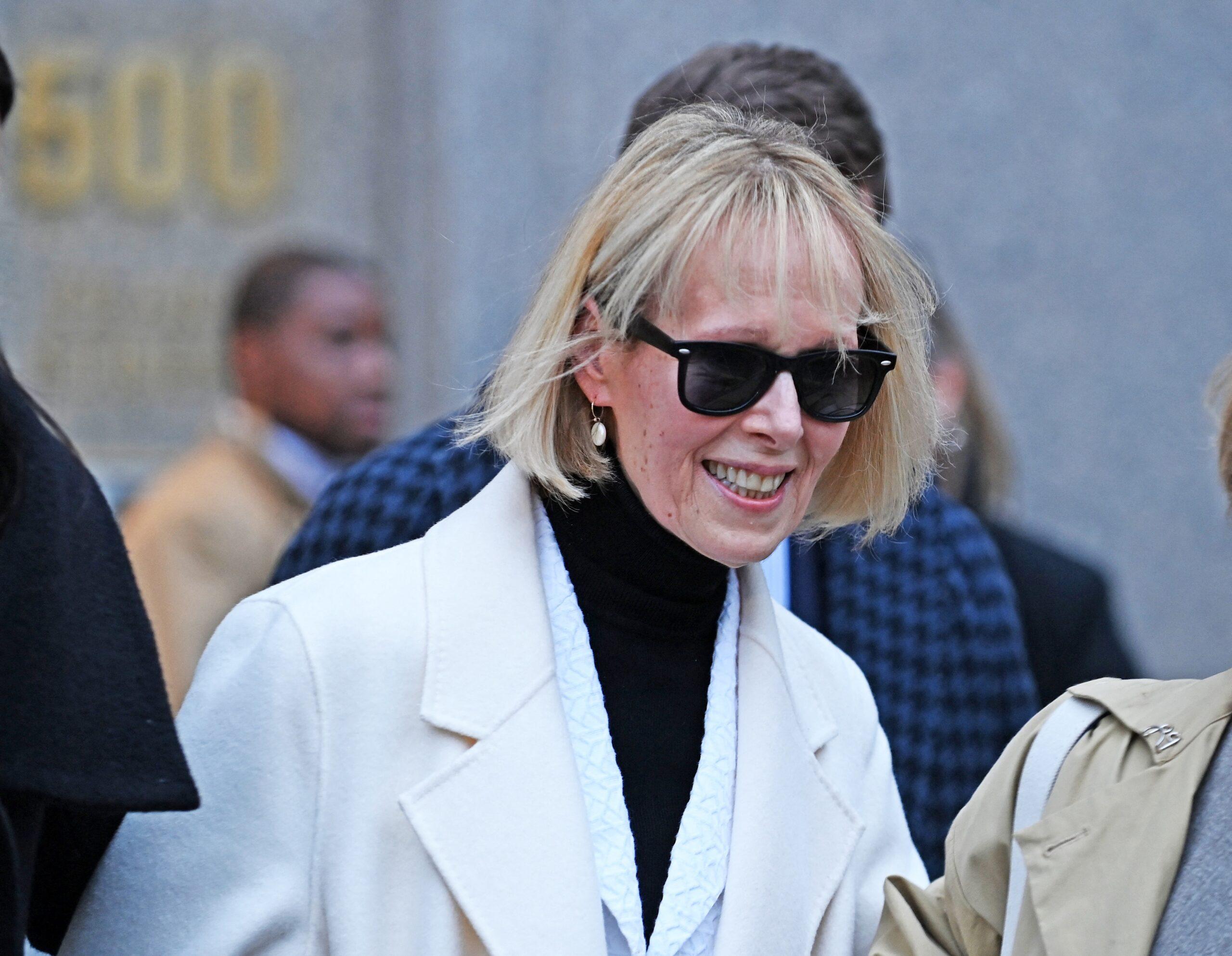 E Jean Carroll leaving Federal Court