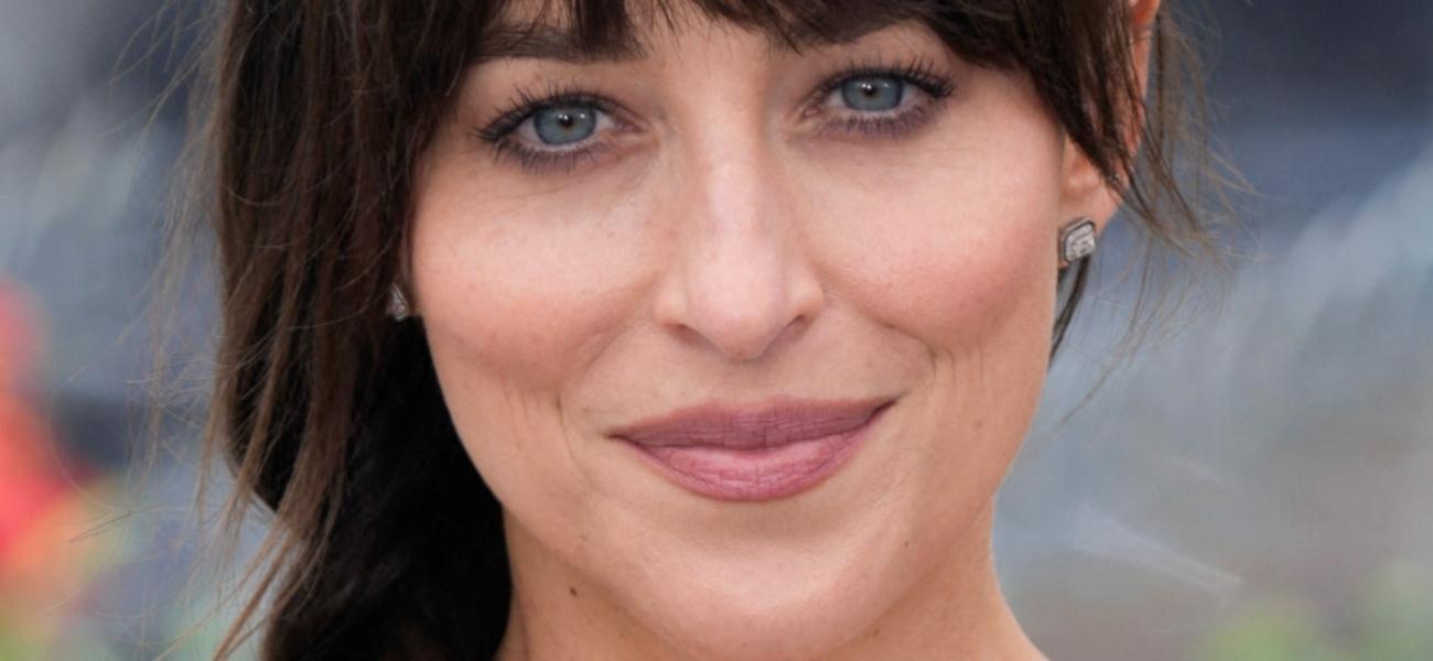 Dakota Johnson close up