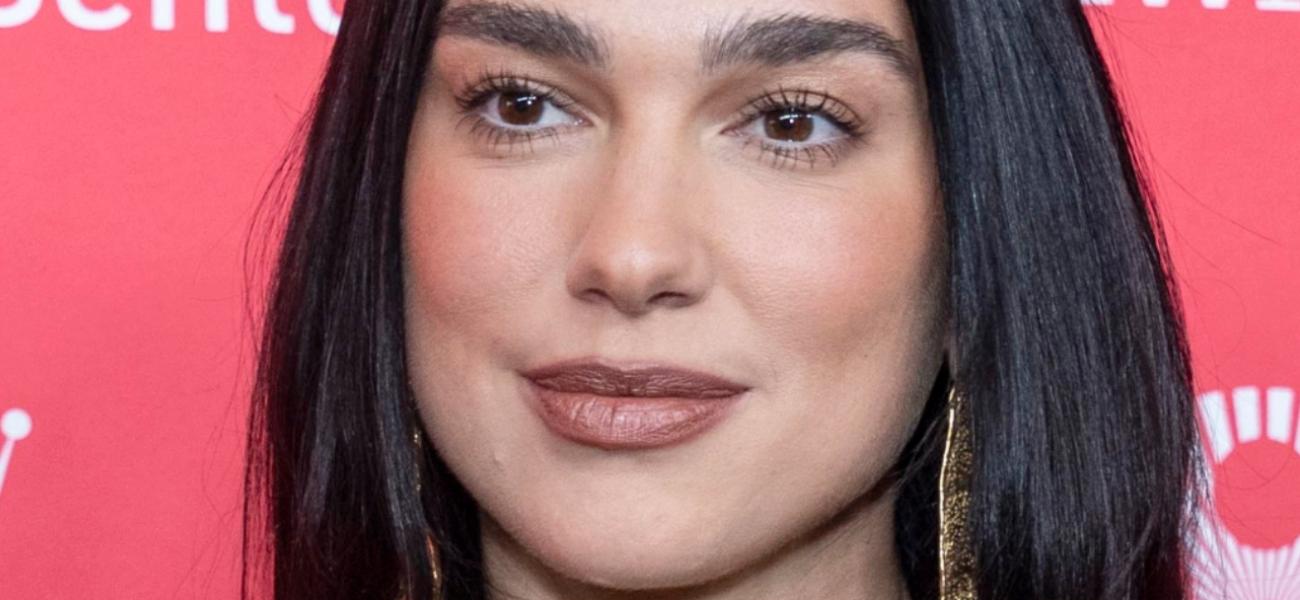 Dua Lipa close up