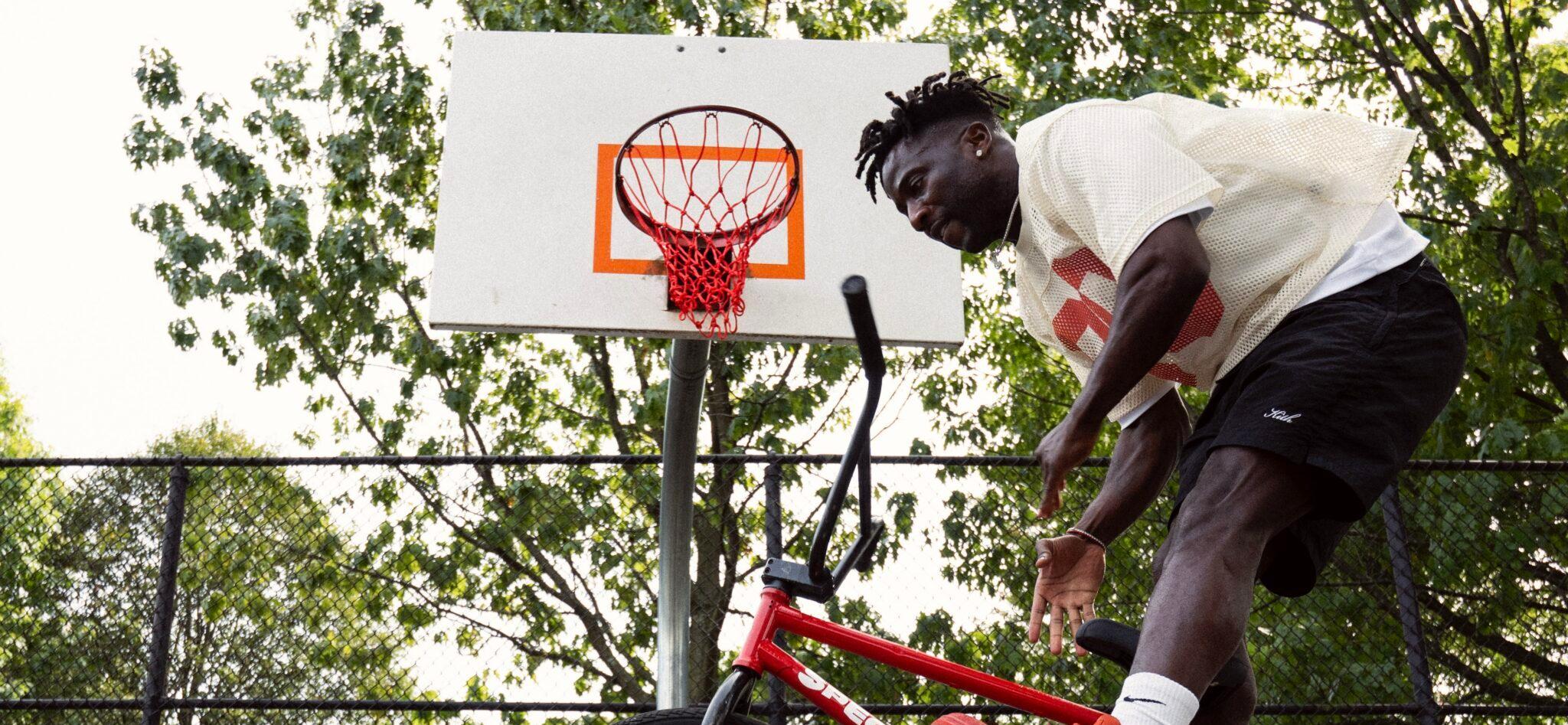 Nigel Sylvester for State Farm Red Nets at Peyton Oval Park in Yonkers