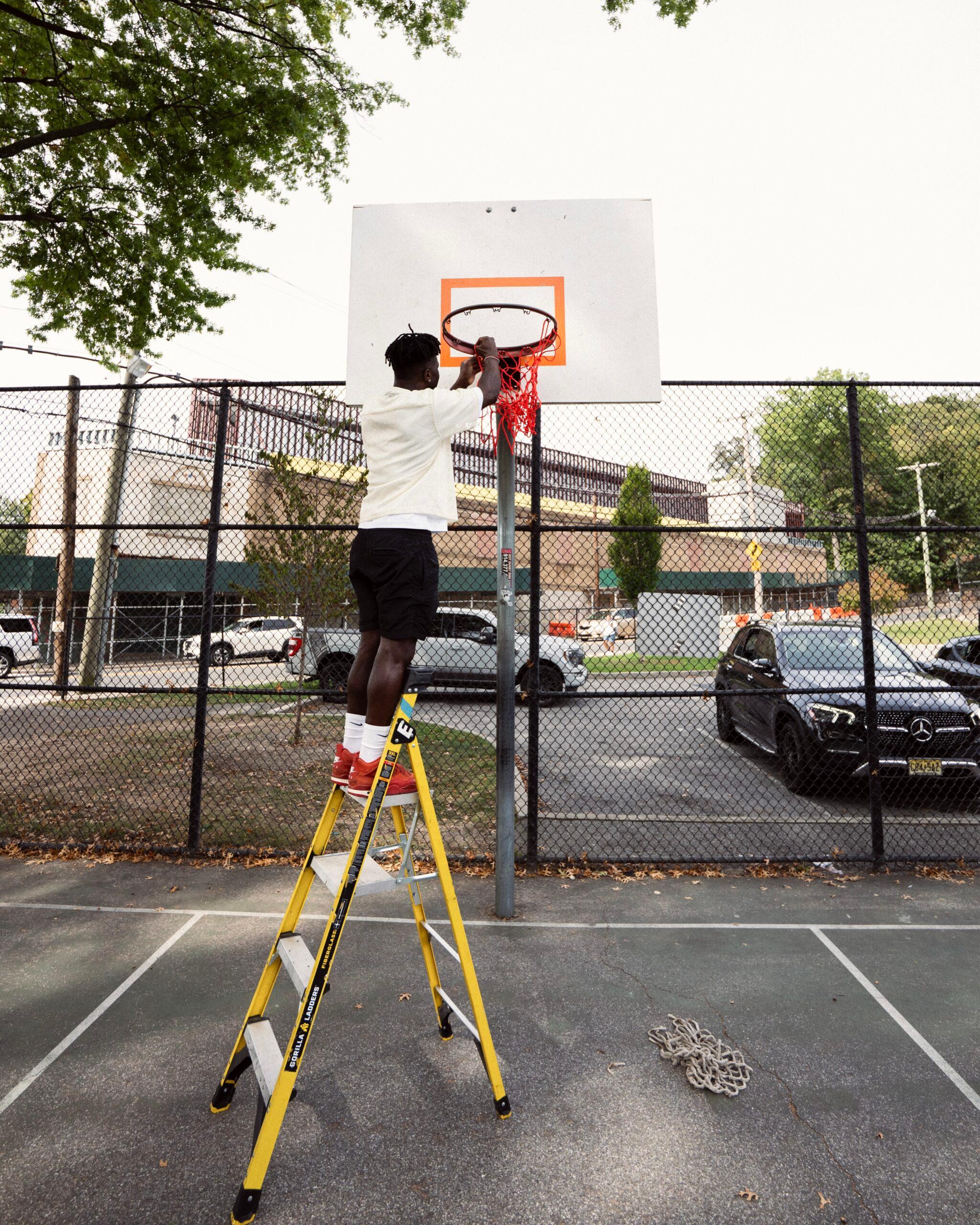Nigel Sylvester for State Farm Red Nets at Peyton Oval Park in Yonkers