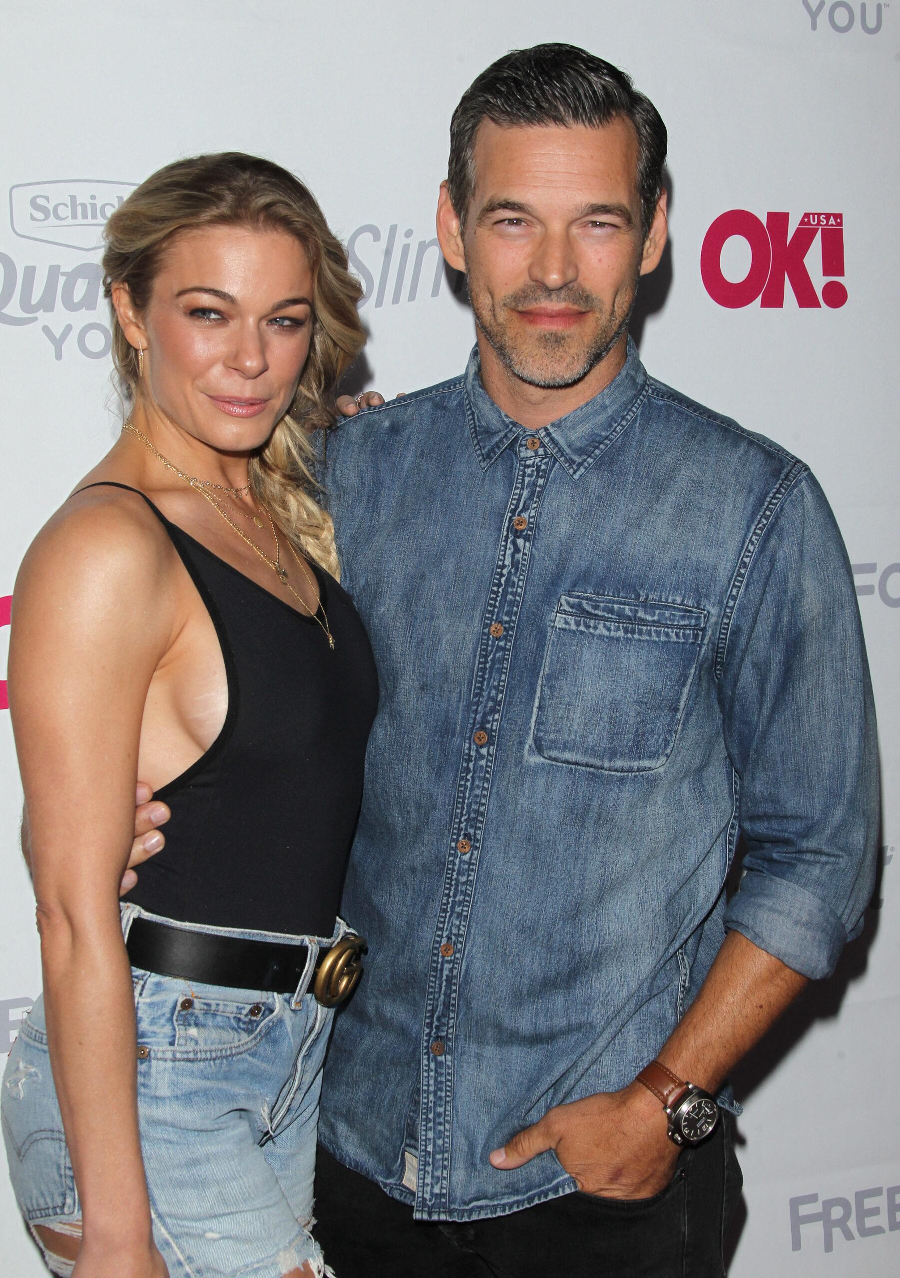 LeAnn Rimes and Eddie Cibrian at OK Magazine Summer Kickoff