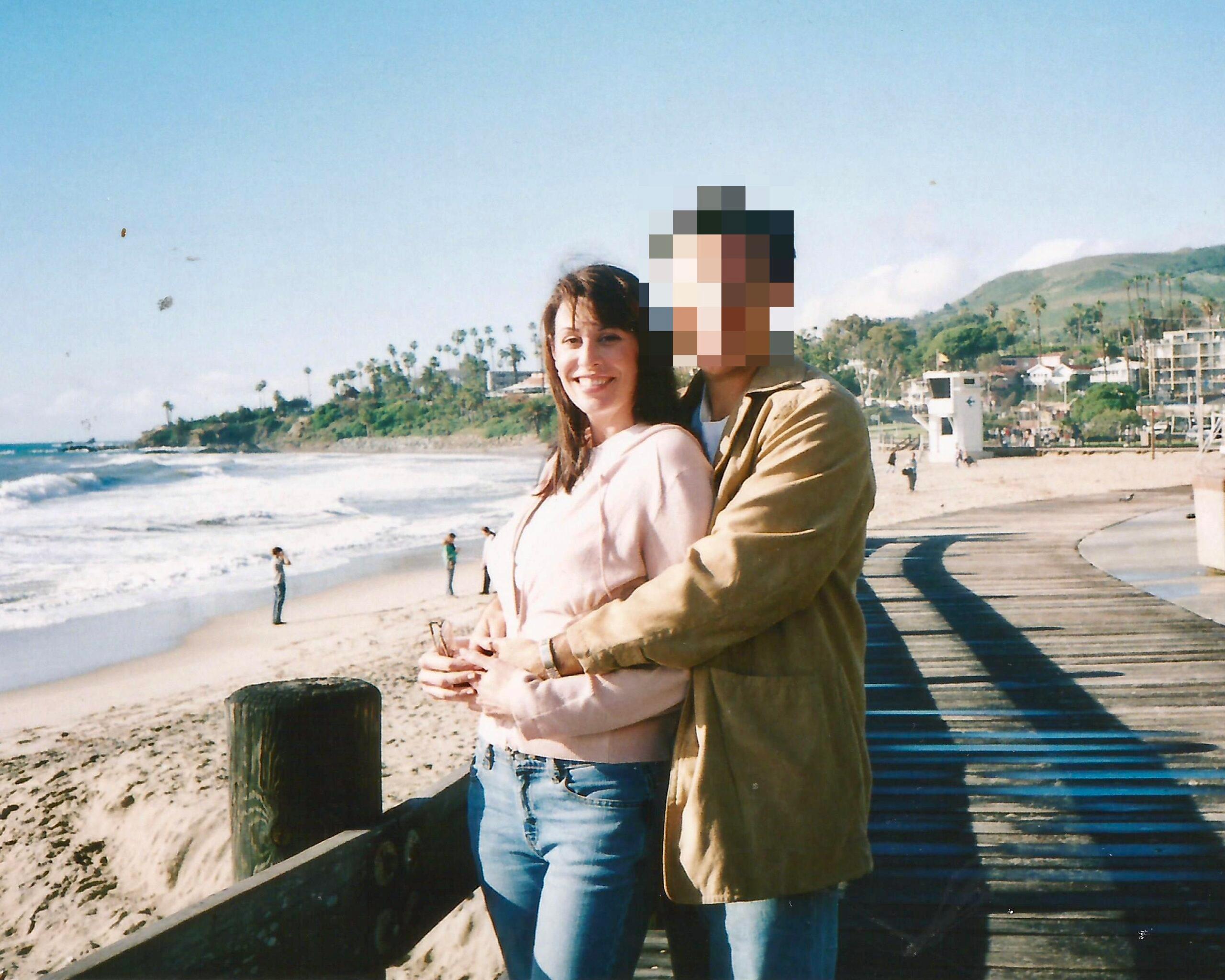 Elaina St. James in her trad era with her then boyfriend