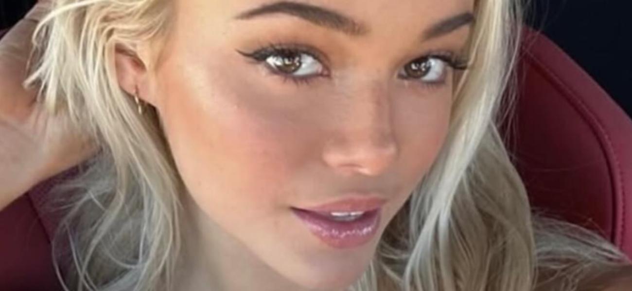 Olivia Dunne close up in a selfie