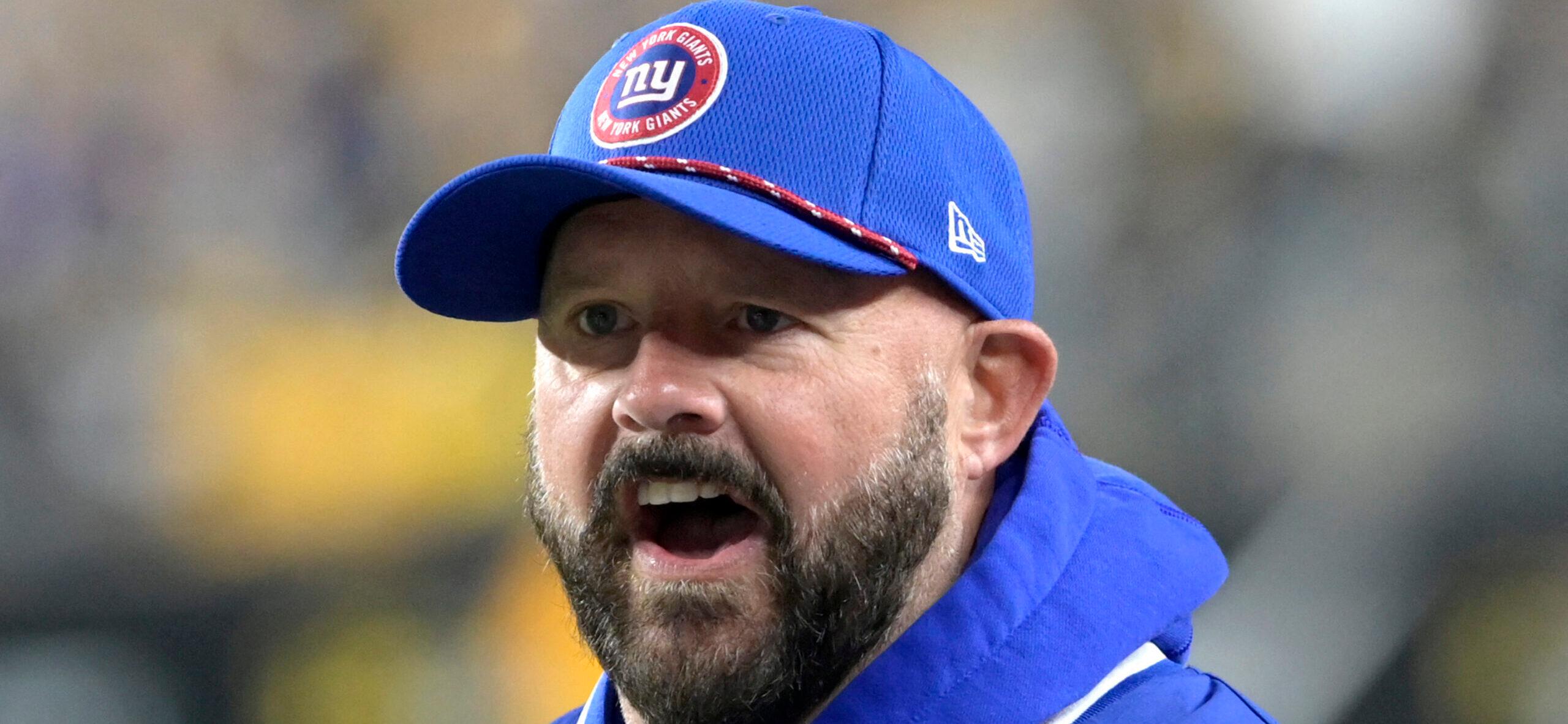 Brian Doball of the New York Giants.