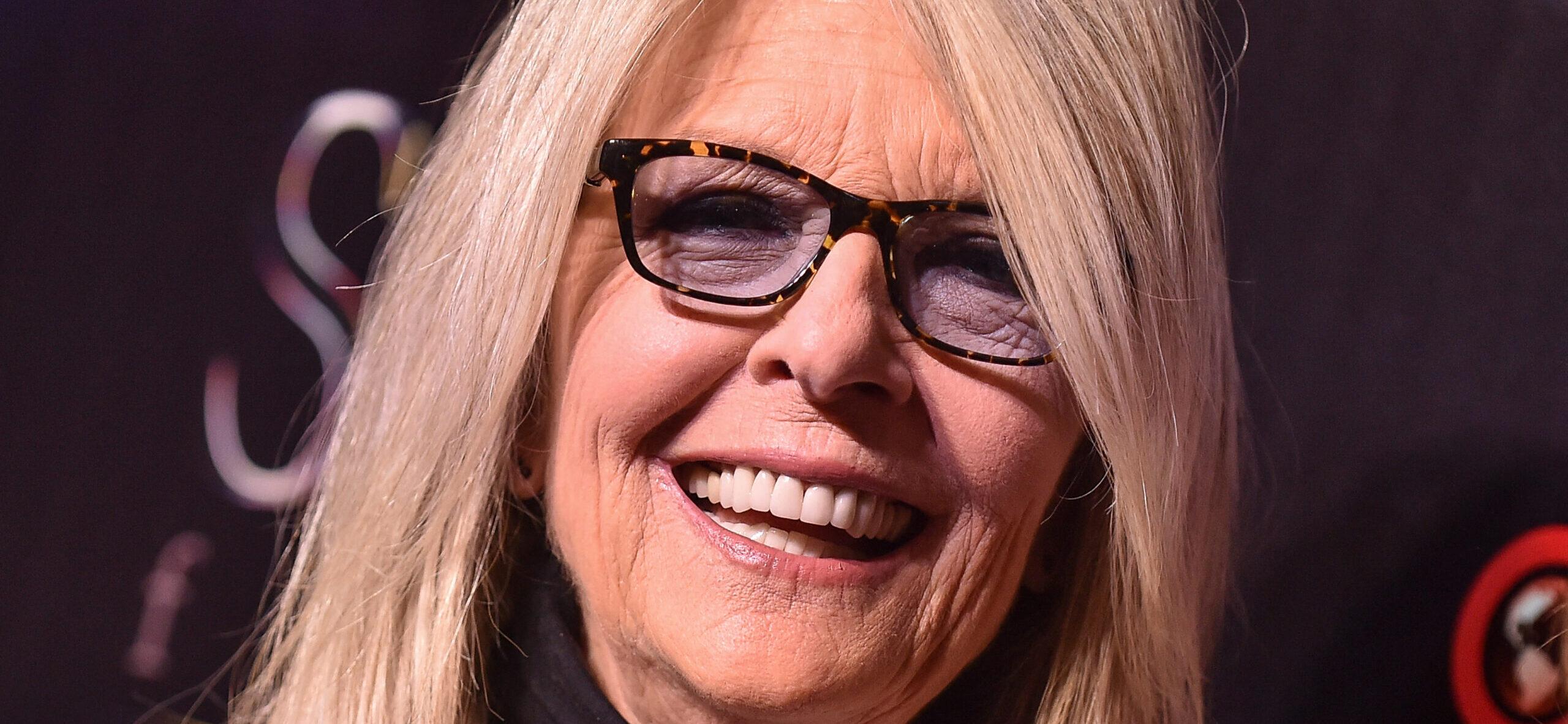 Diane Keaton smiling