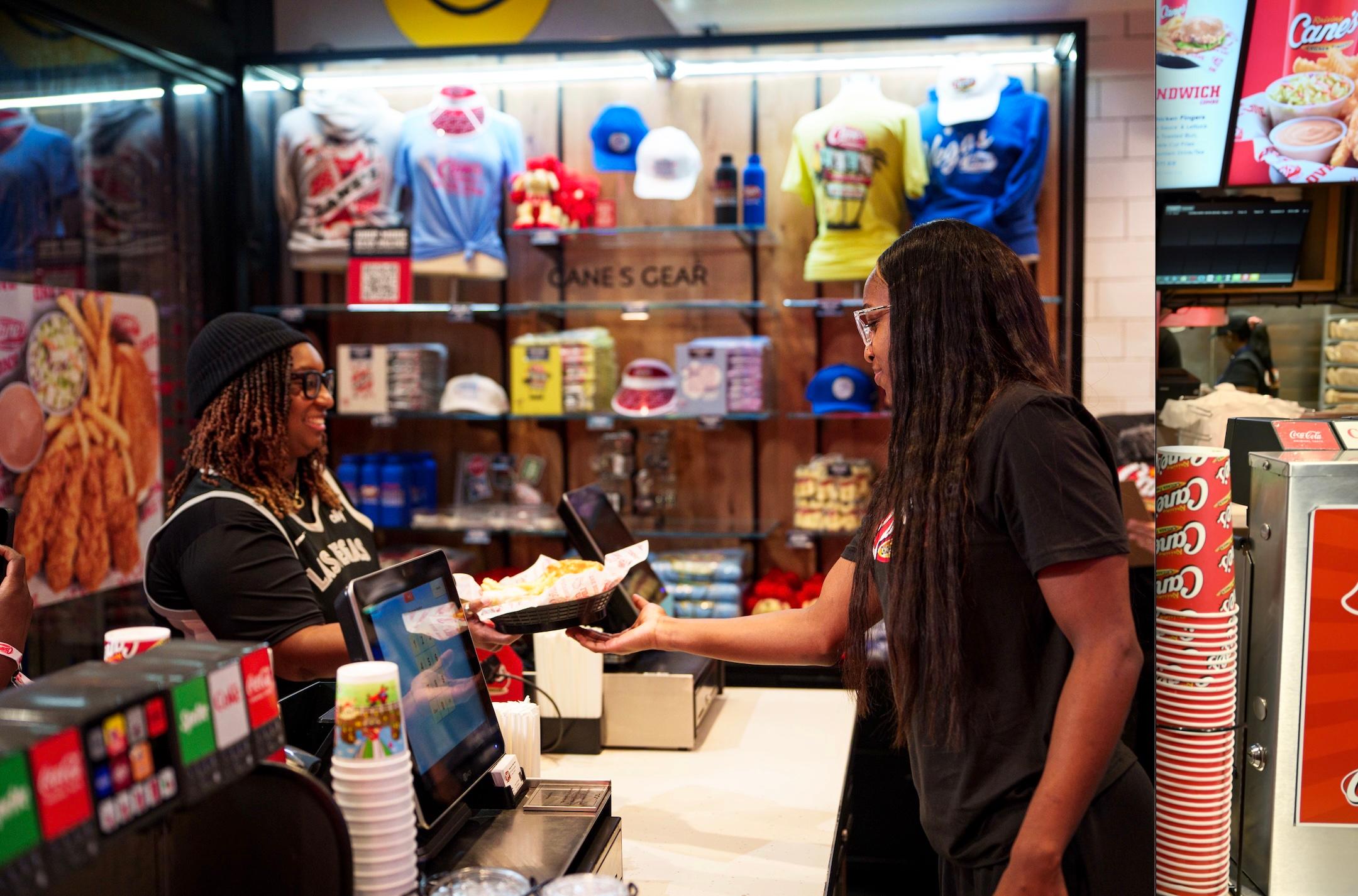 Raising Cane's Las Vegas의 Jackie Young: