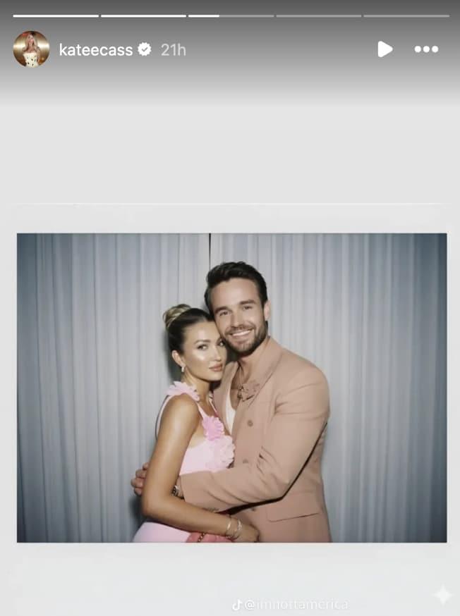 Kate Cassidy memposting gambar dirinya dan Liam Payne yang dibuat oleh AI