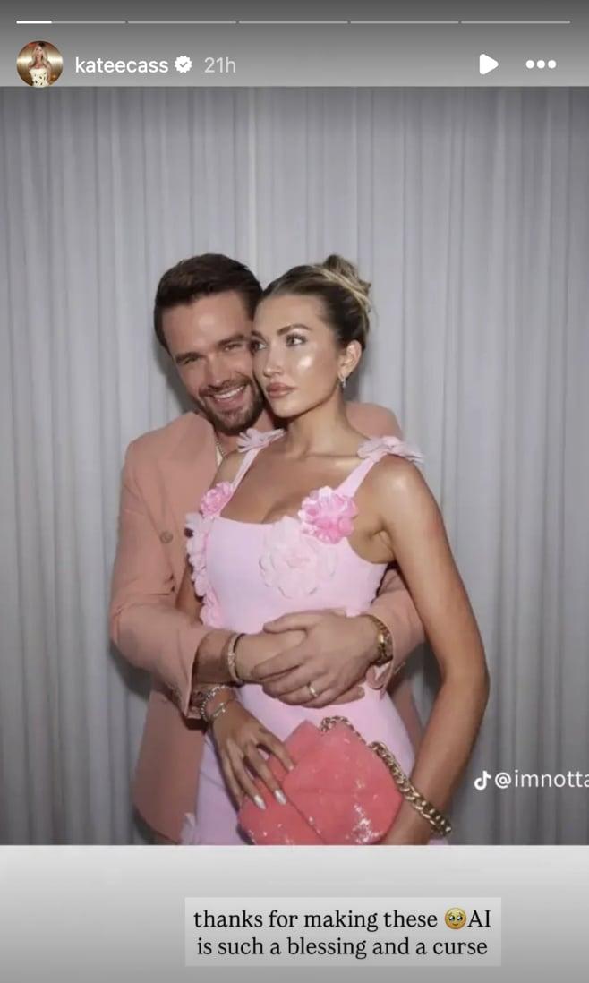 Gambar AI Kate Cassidy dan Liam Payne