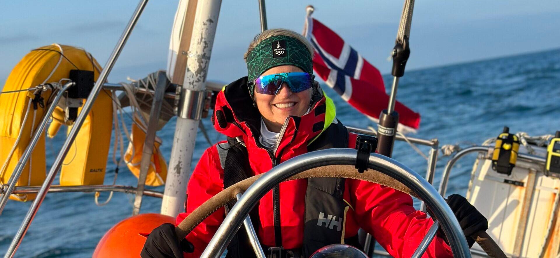 Anna-Marie Keane setting sail