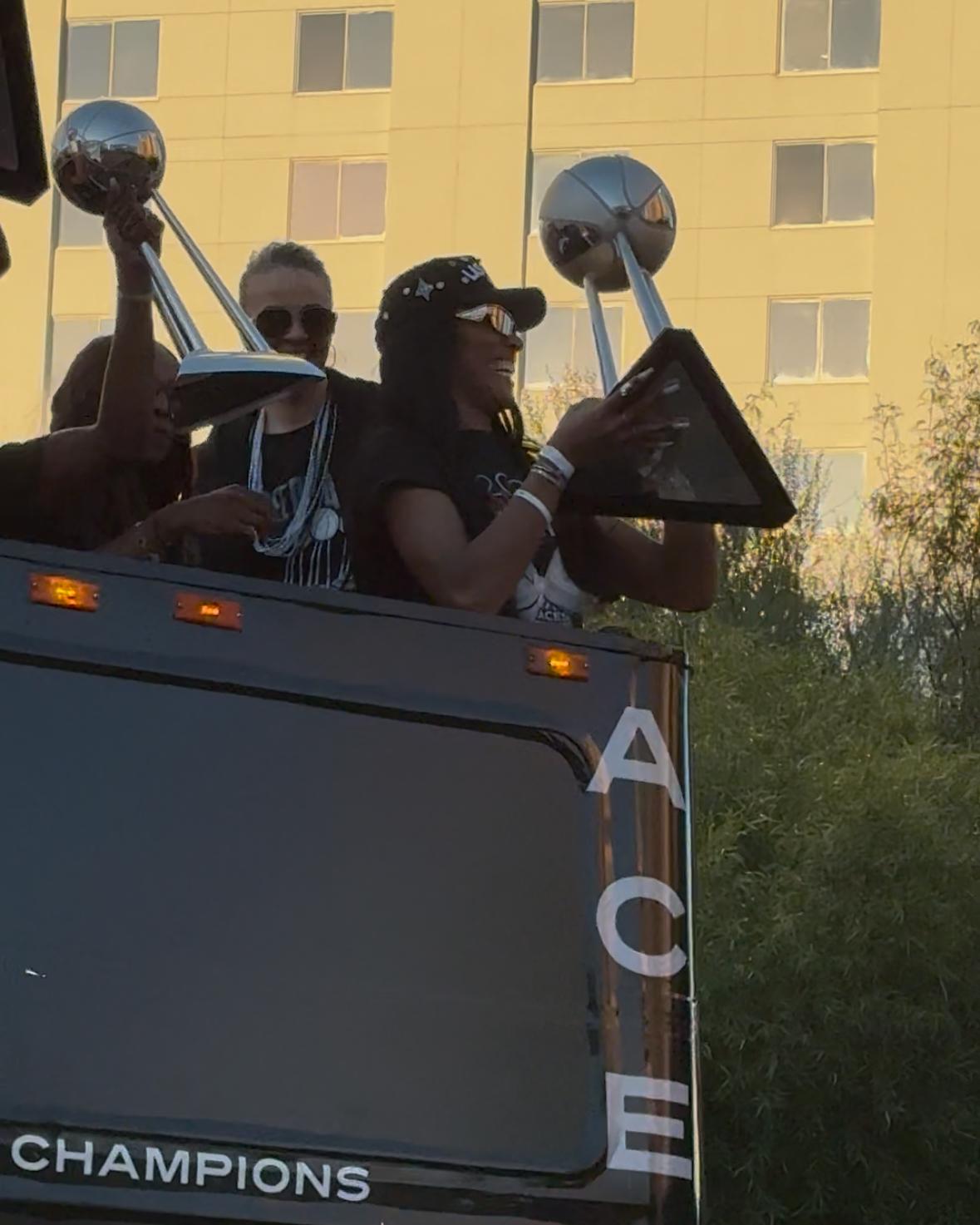 Aces parade