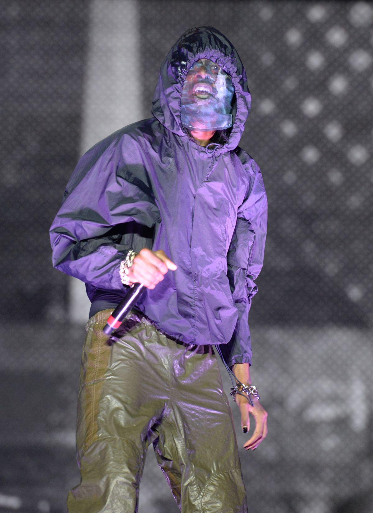 Playboi Carti performs during Rolling Loud at Hard Rock Stadium