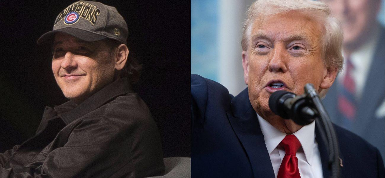John Cusack (left) Donald Trump (right)