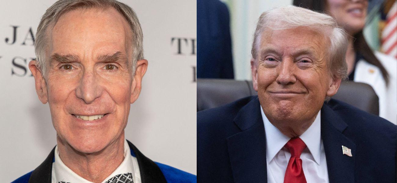 Bill Nye (left) Donald Trump (right)